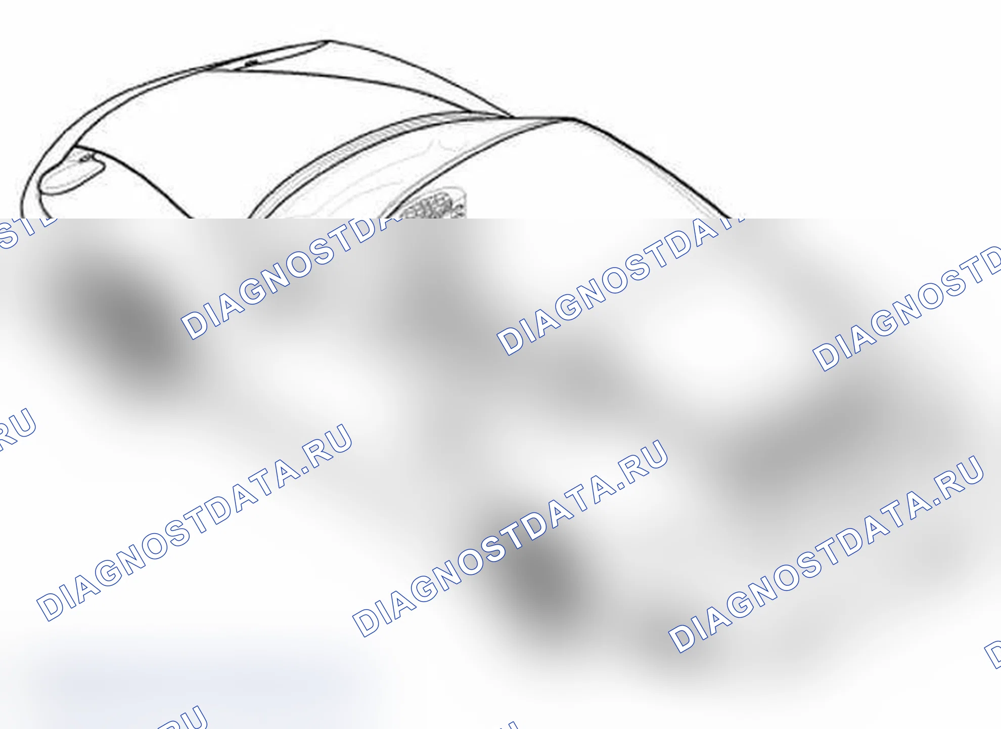 Рис. 14: Снятие и установка центральной консоли. Porsche 911 GT3 996 рестайлинг