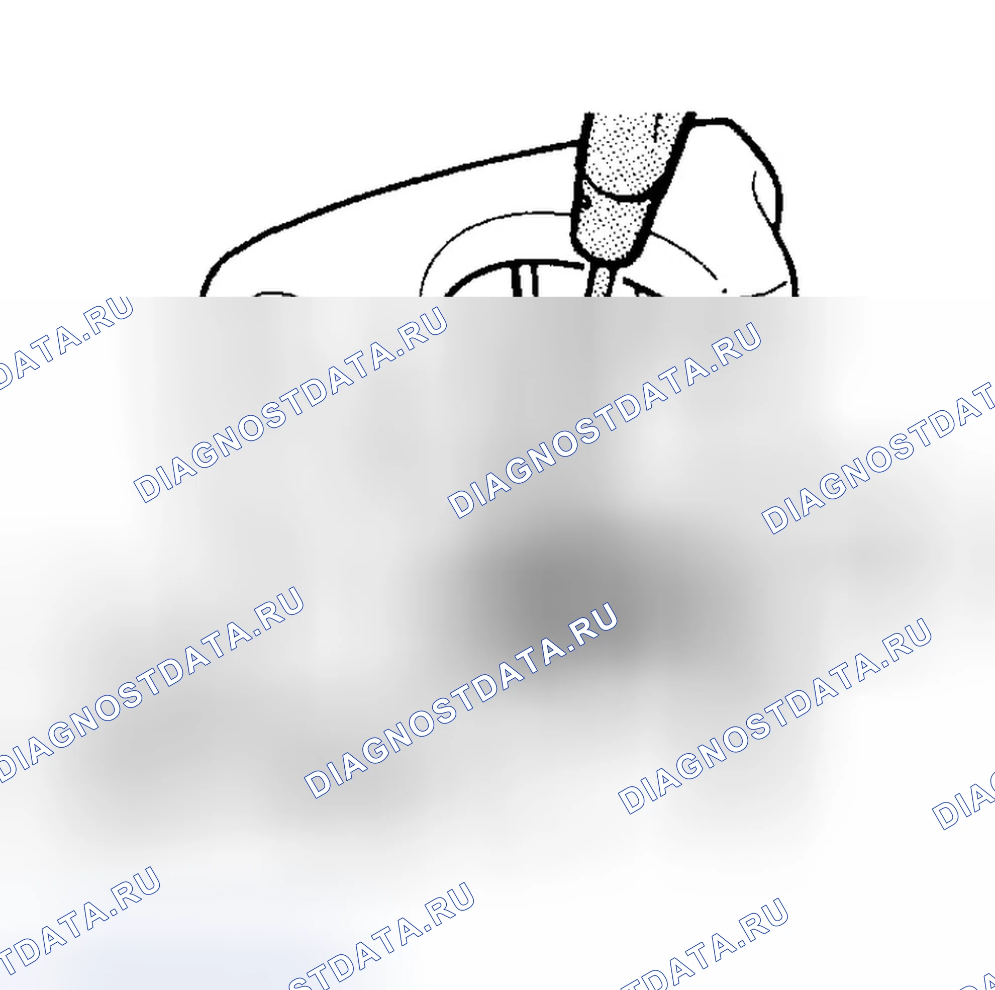 Рис. 53: Снятие уплотнительного кольца. Audi V8 4C
