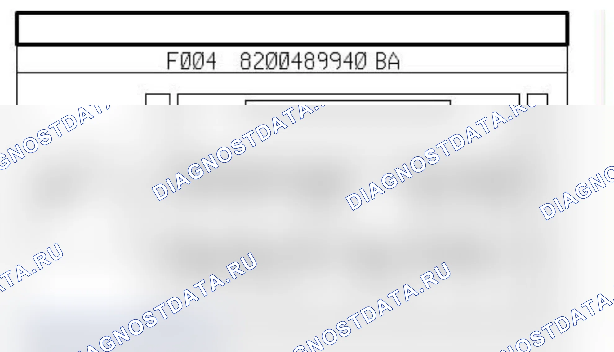 Распиновка разъёма 319 — Панель упр. сист. кондиц. воздуха. Renault Captur I