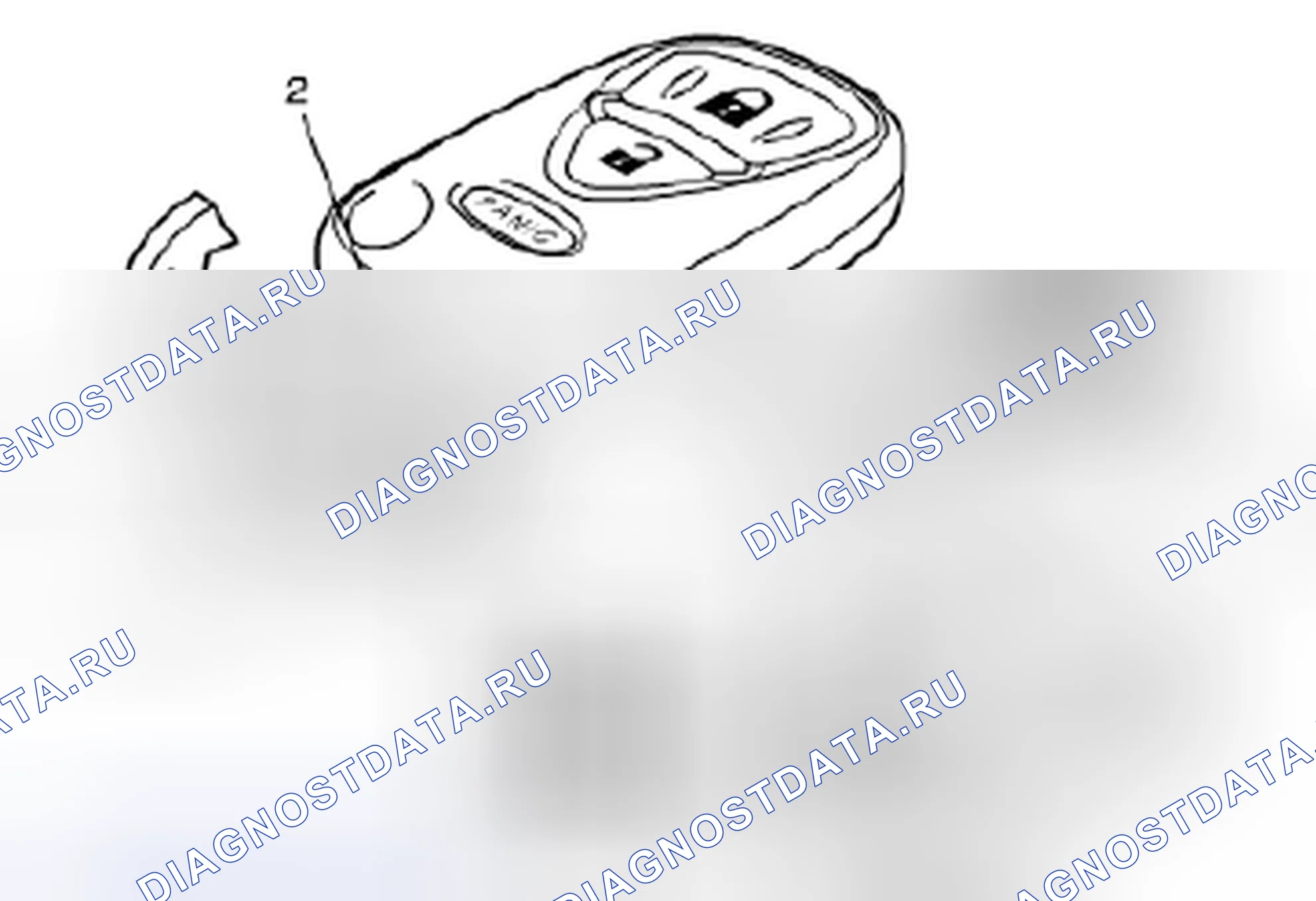 Рис. 26: Замена батареи передатчика (кроме бесключевой стартовой модели). Suzuki SX4 I