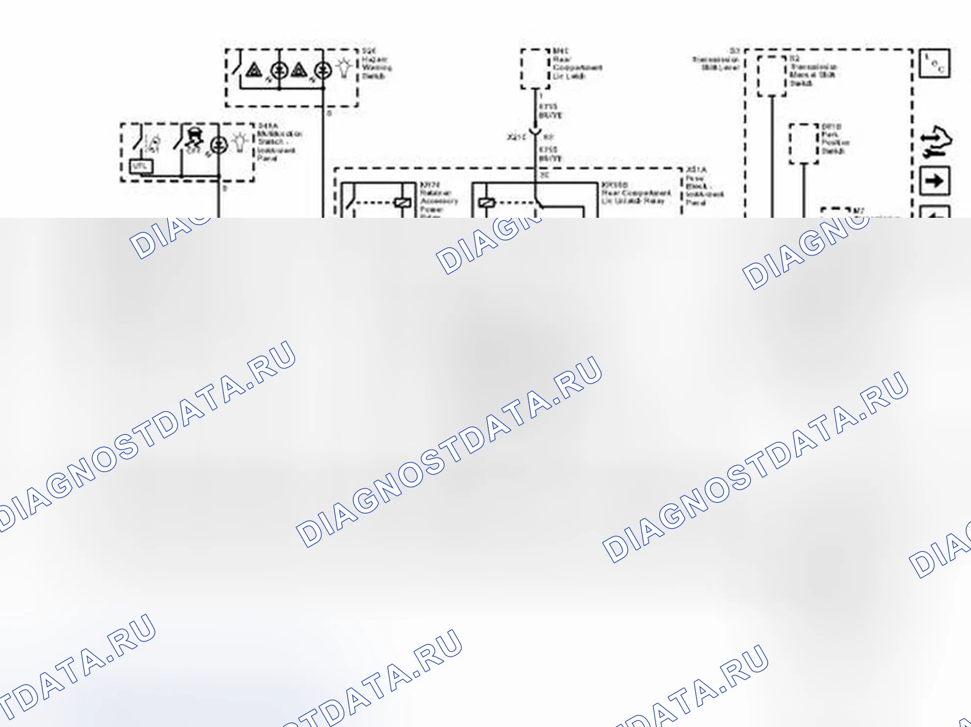 Рис. 110: G305 (1 из 2). Chevrolet Malibu VIII рестайлинг