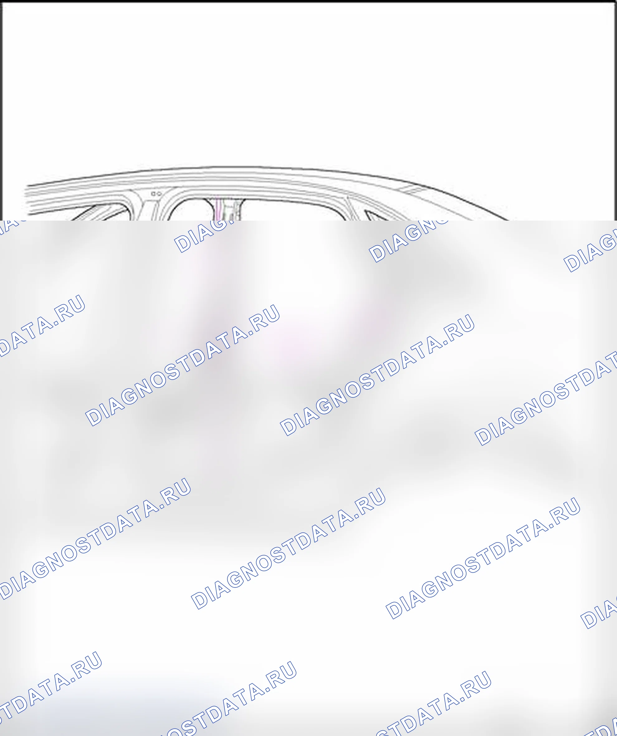 Рис. 45: Открывание задней двери. Audi S4 B7