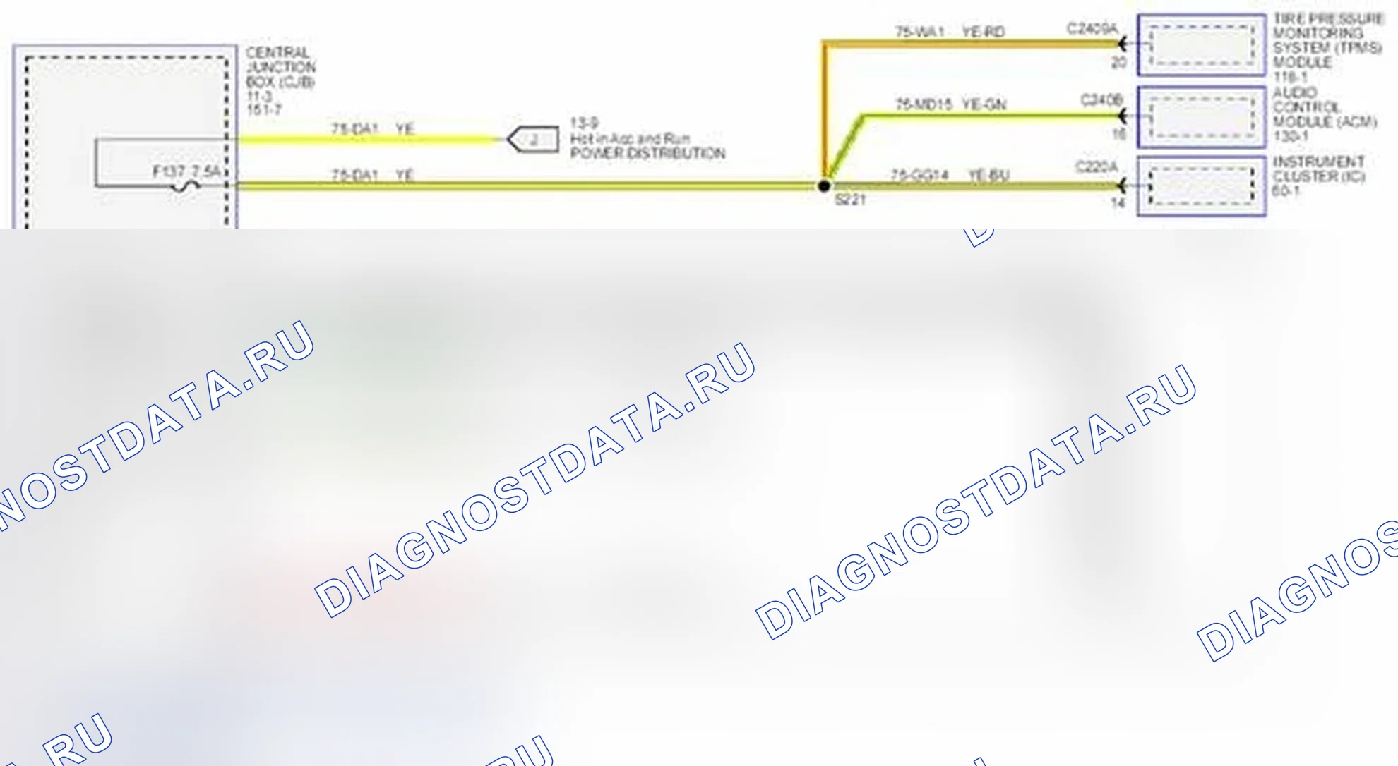 Рис. 283: F137. Ford Transit Connect I рестайлинг