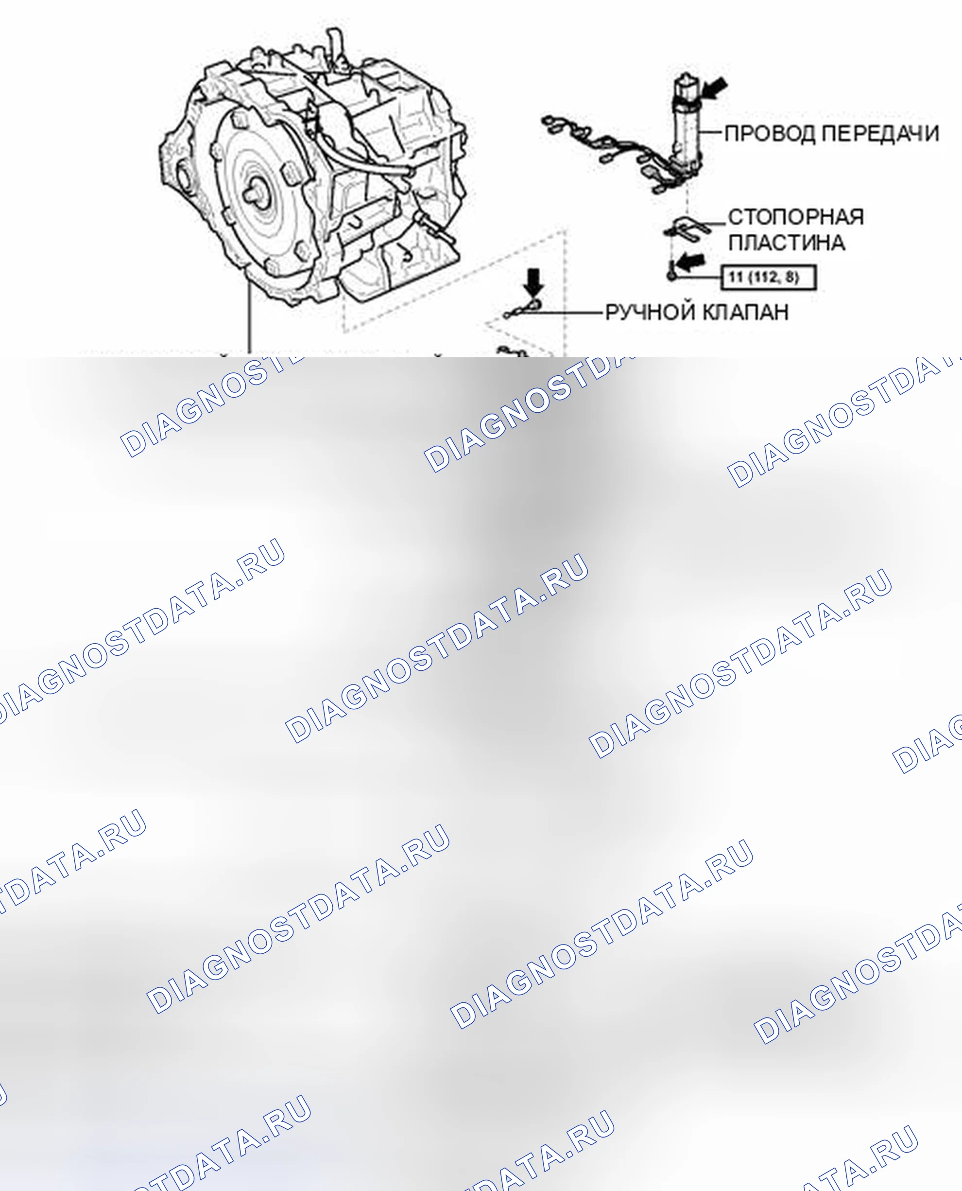 Рис. 1227: ИЛЛЮСТРАЦИЯ. Toyota Venza I рестайлинг