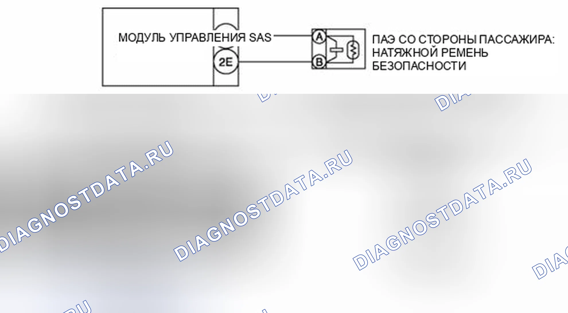 Рис. 198: расшифровка кода ошибки B1049, хтагх1, хт Агх2, хта Гх3, Хт агх4 [СТАНДАРТНАЯ СИСТЕМА УПРАВЛЕНИЯ РАЗВЕРТЫВАНИЕМ] B1881 B1882 B1883 B1886. Honda Civic IX рестайлинг