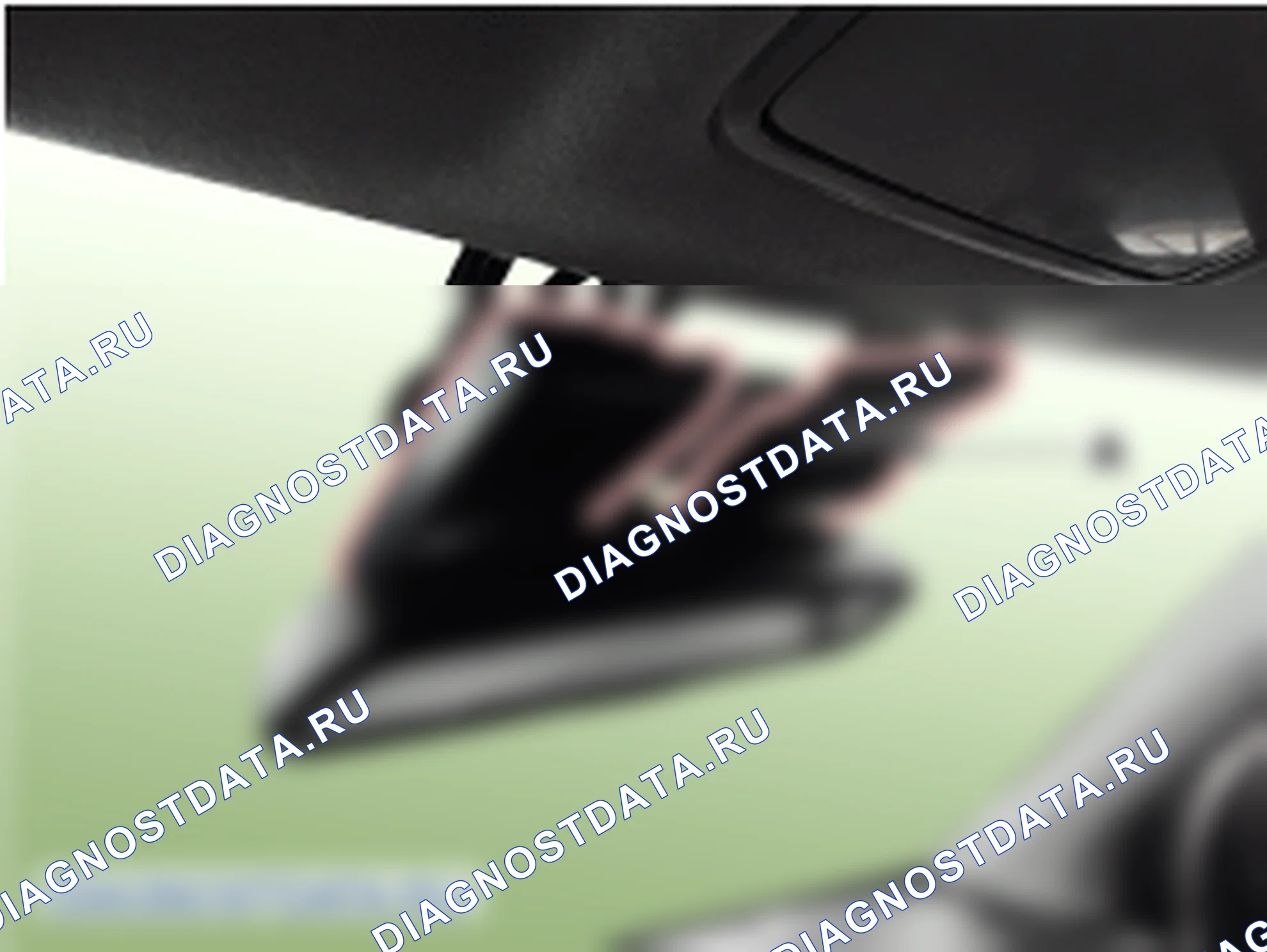 Снятие блока системы предупреждения о выходе из полосы движения (LDWS). Hyundai i20 GB