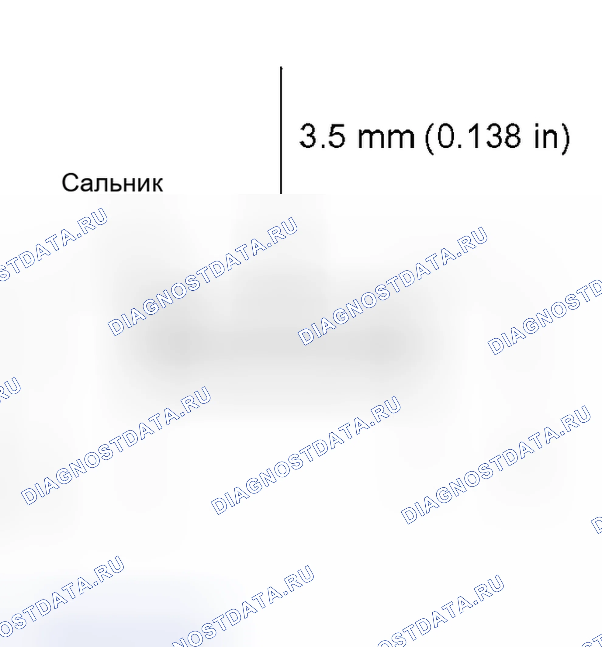 Рис. 104: > > A < < МОНТАЖ МАСЛЯНОГО УПЛОТНЕНИЯ. Mitsubishi Lancer IX рестайлинг