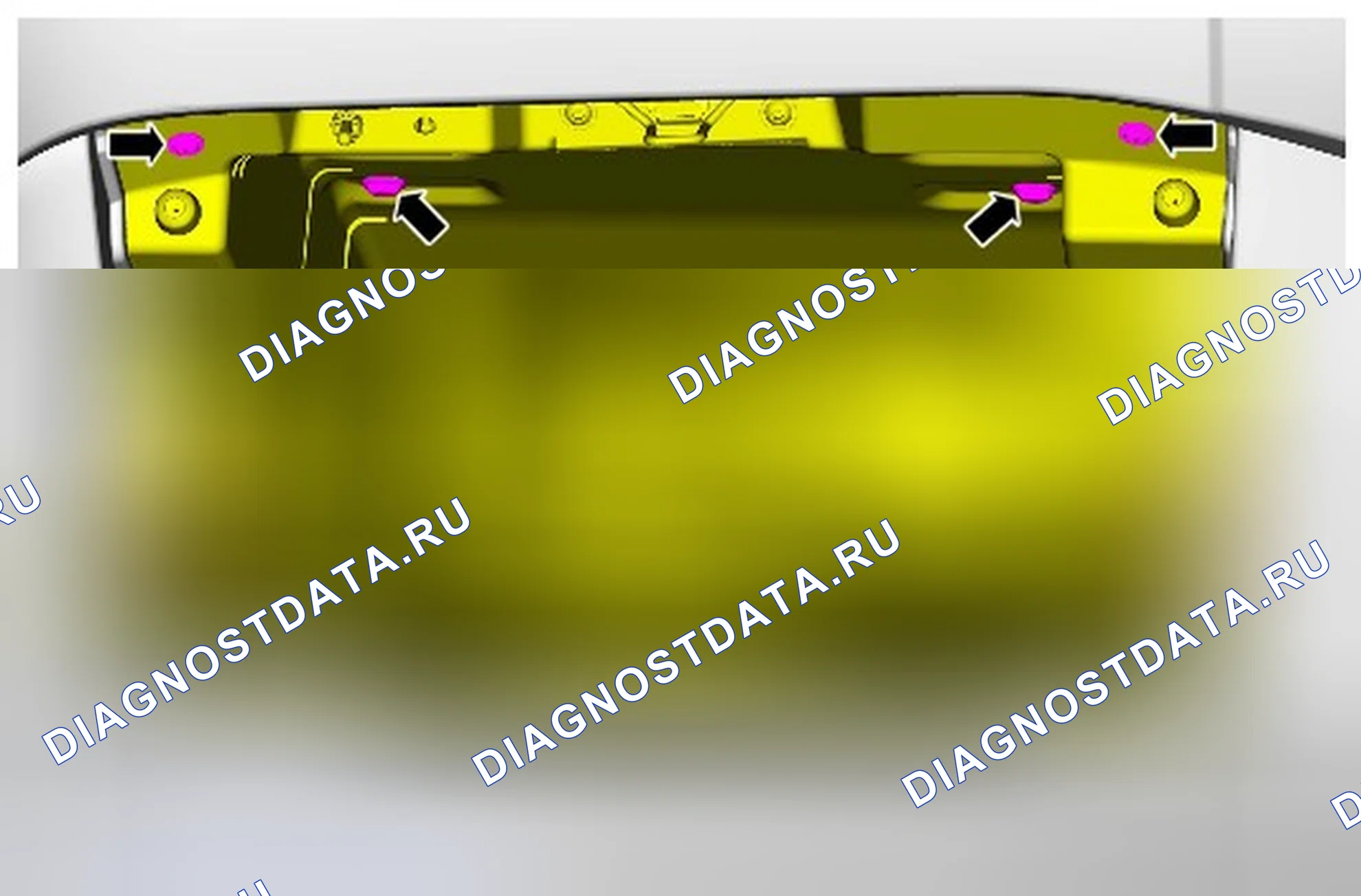Как снять и установить амортизатор крышки отделения для перчаток. Ford Mondeo IV
