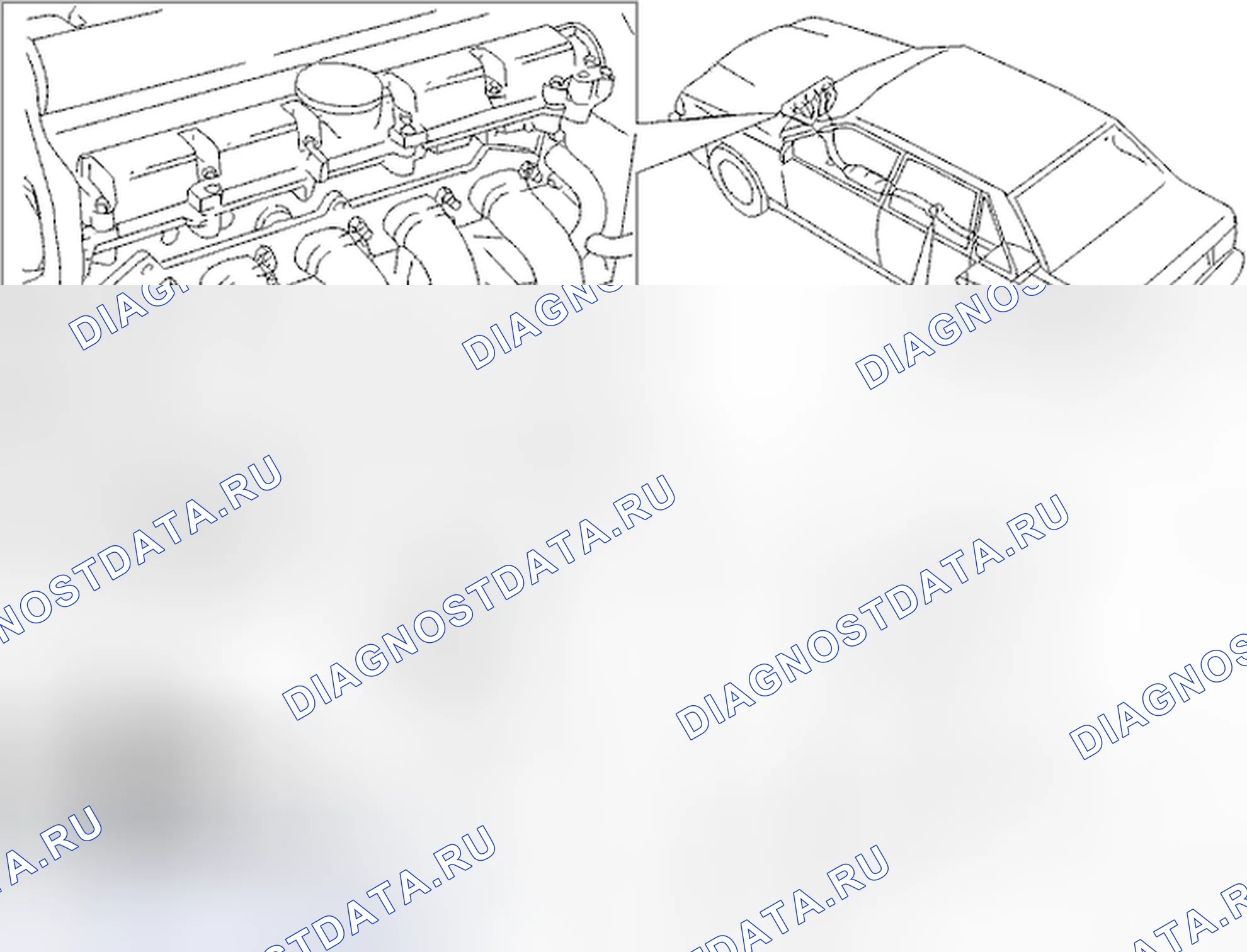 Рис. 126: Поднять автомобиль. Volvo C70 I