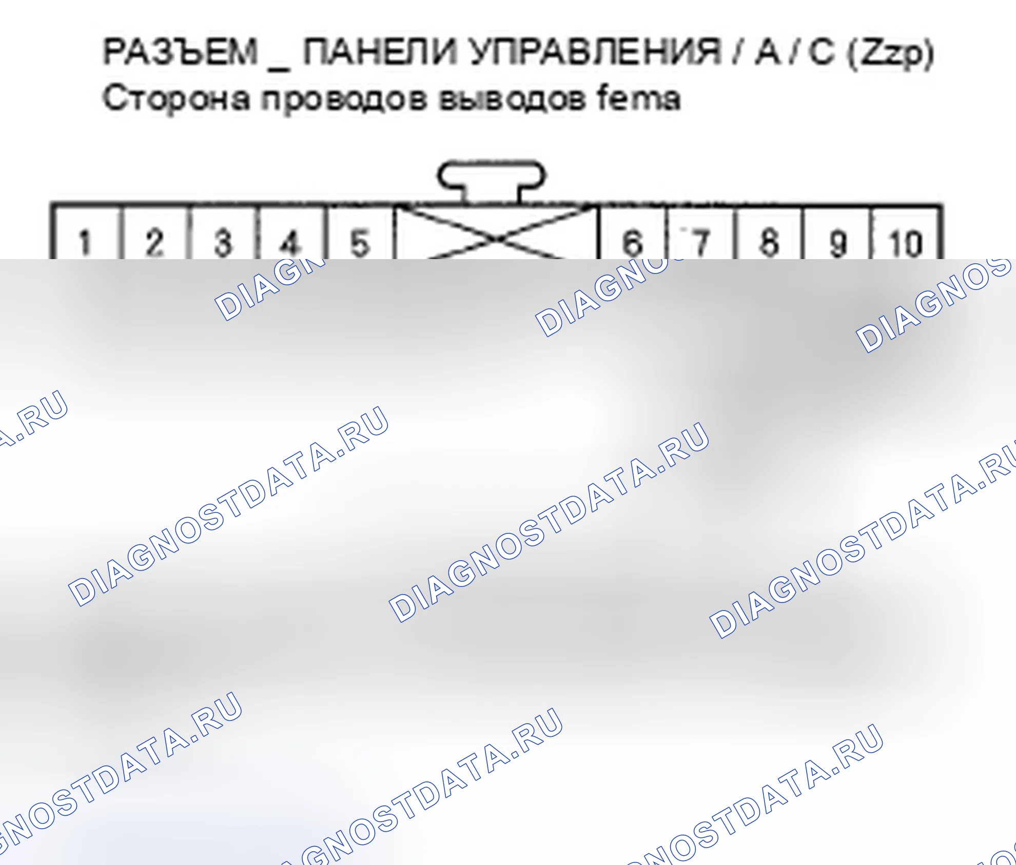 Рис. 130: Индикатор расшифровка кода ошибки B1240 или расшифровка кода ошибки 5: Проблема в рычажном механизме управления переднего режима, дверях или двигателе. Honda Odyssey IV