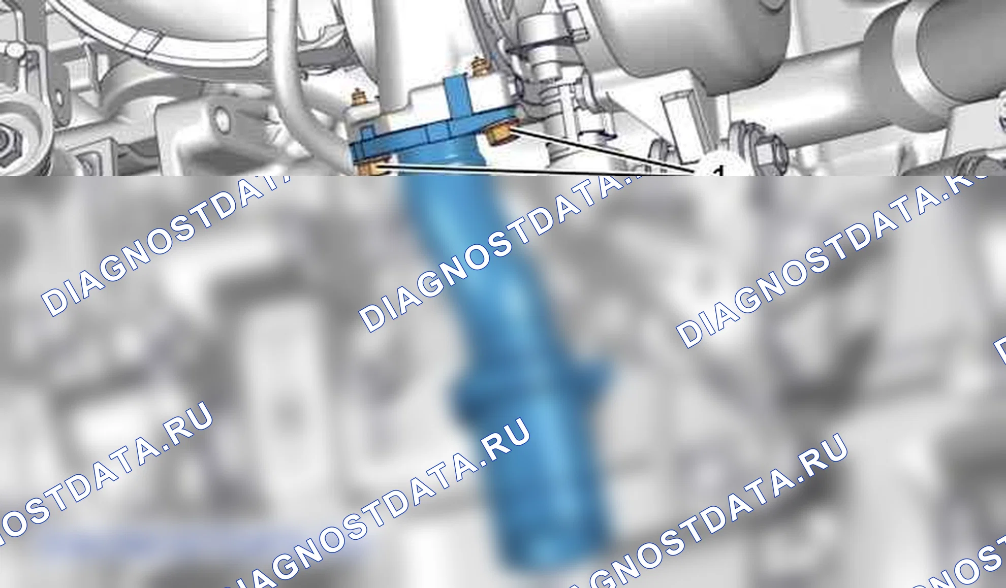 Снятие - Установка: турбокомпрессор — b1hm0lkd. Citroen C5 II