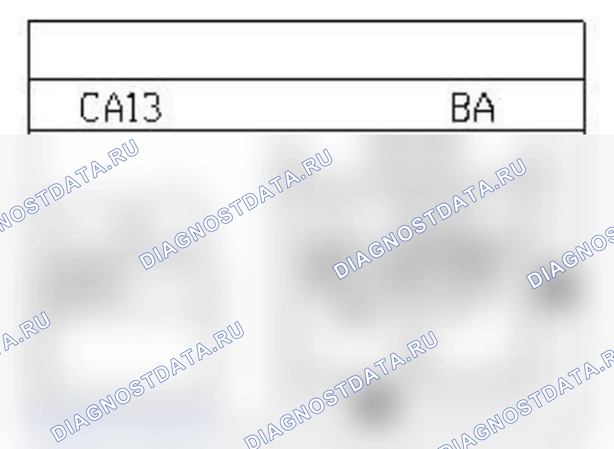 Распиновка разъёма 1119 — Фонарь пола места водит.. Renault Scenic II