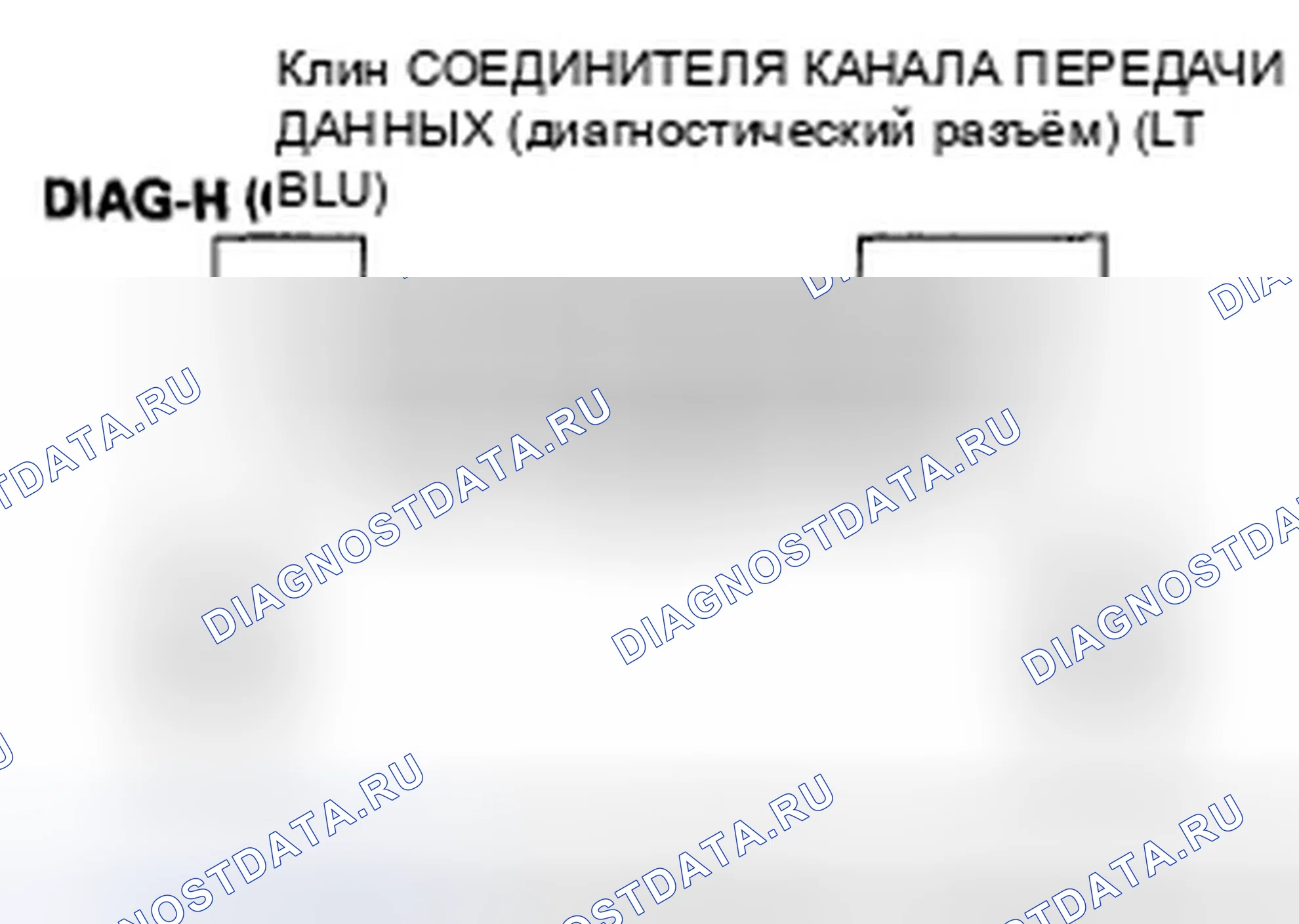 Рис. 436: Поиск и устранение неисправностей цепи диагностический разъём. Honda Element YH2 рестайлинг