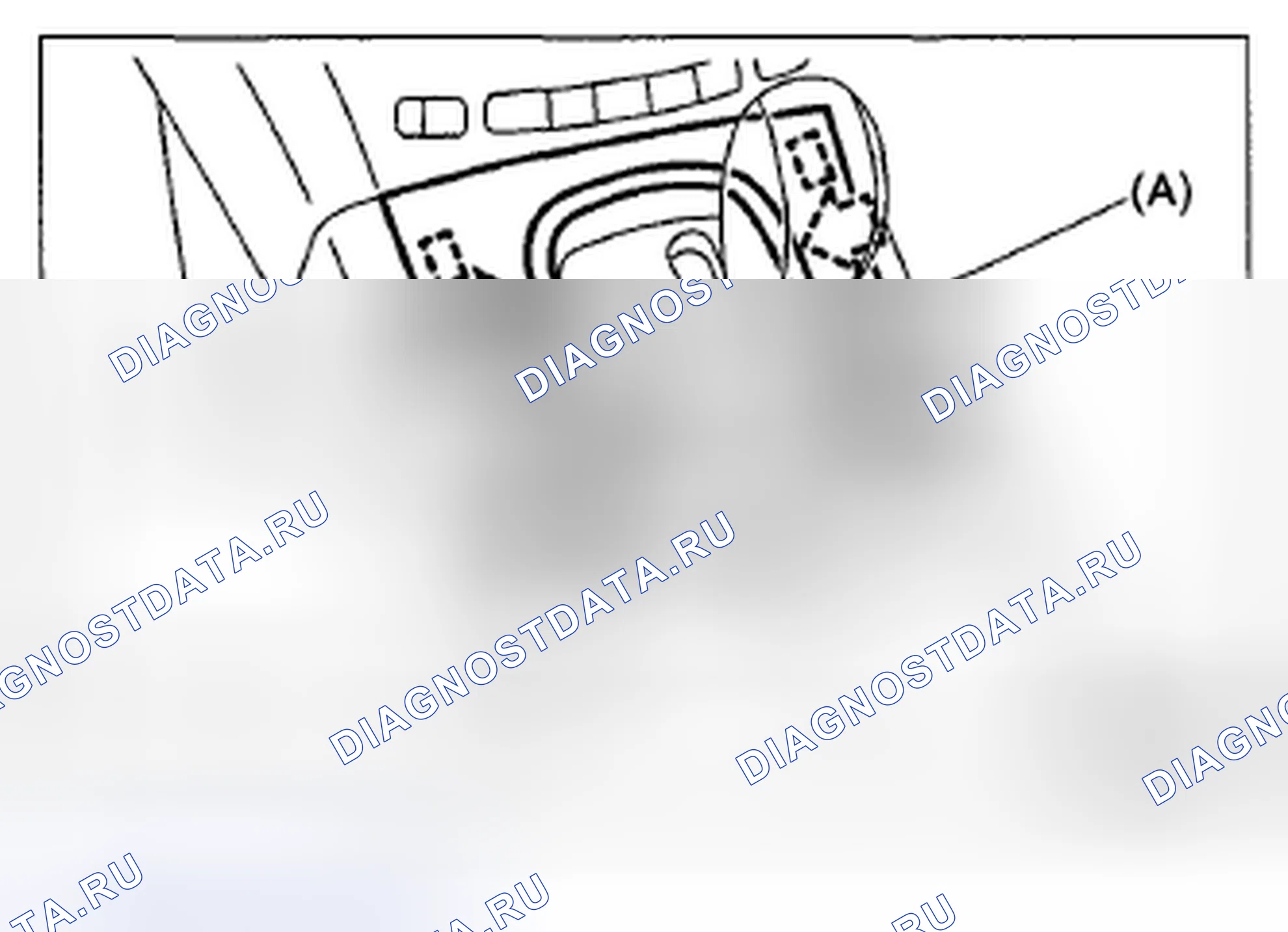 Рис. 63: ДЕМОНТАЖ. Subaru Tribeca WX рестайлинг