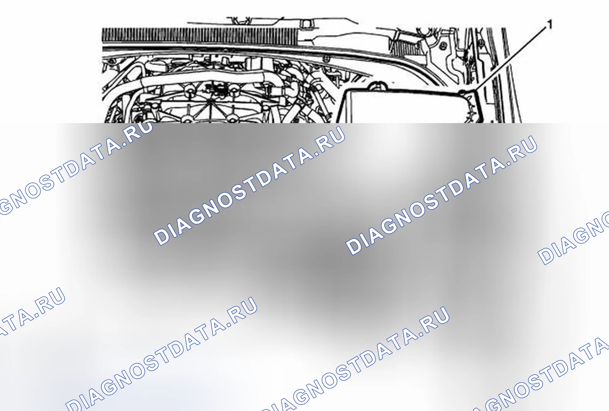 Рис. 99: Замена воздухоочистителя в сборе. Cadillac ATS I