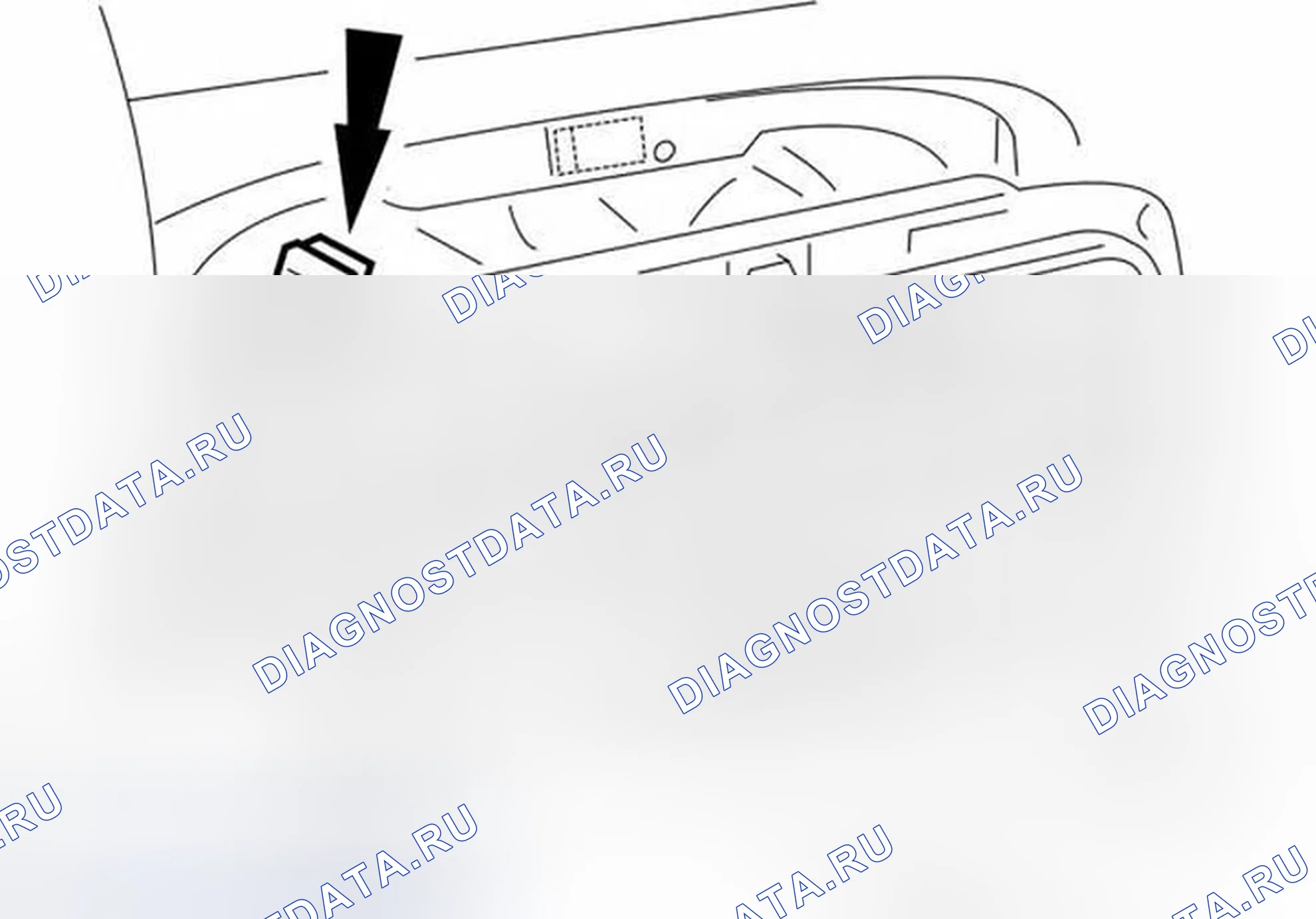 Рис. 2: Демонтаж. Jaguar XKR I рестайлинг