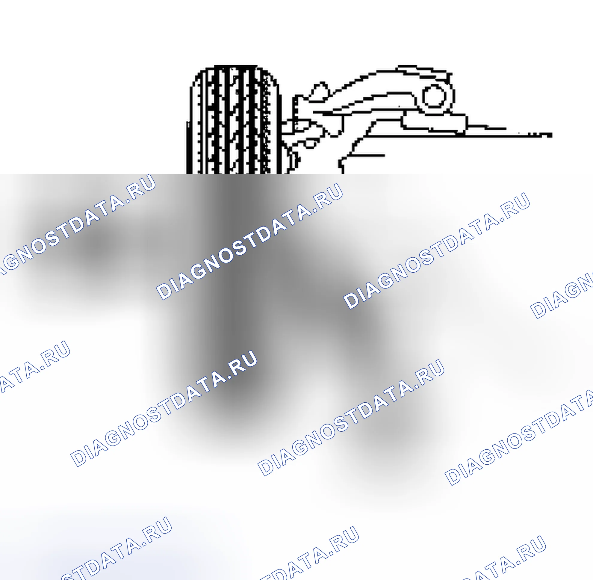 Рис. 22: Проверка шарового шарнира. Hyundai Lavita I