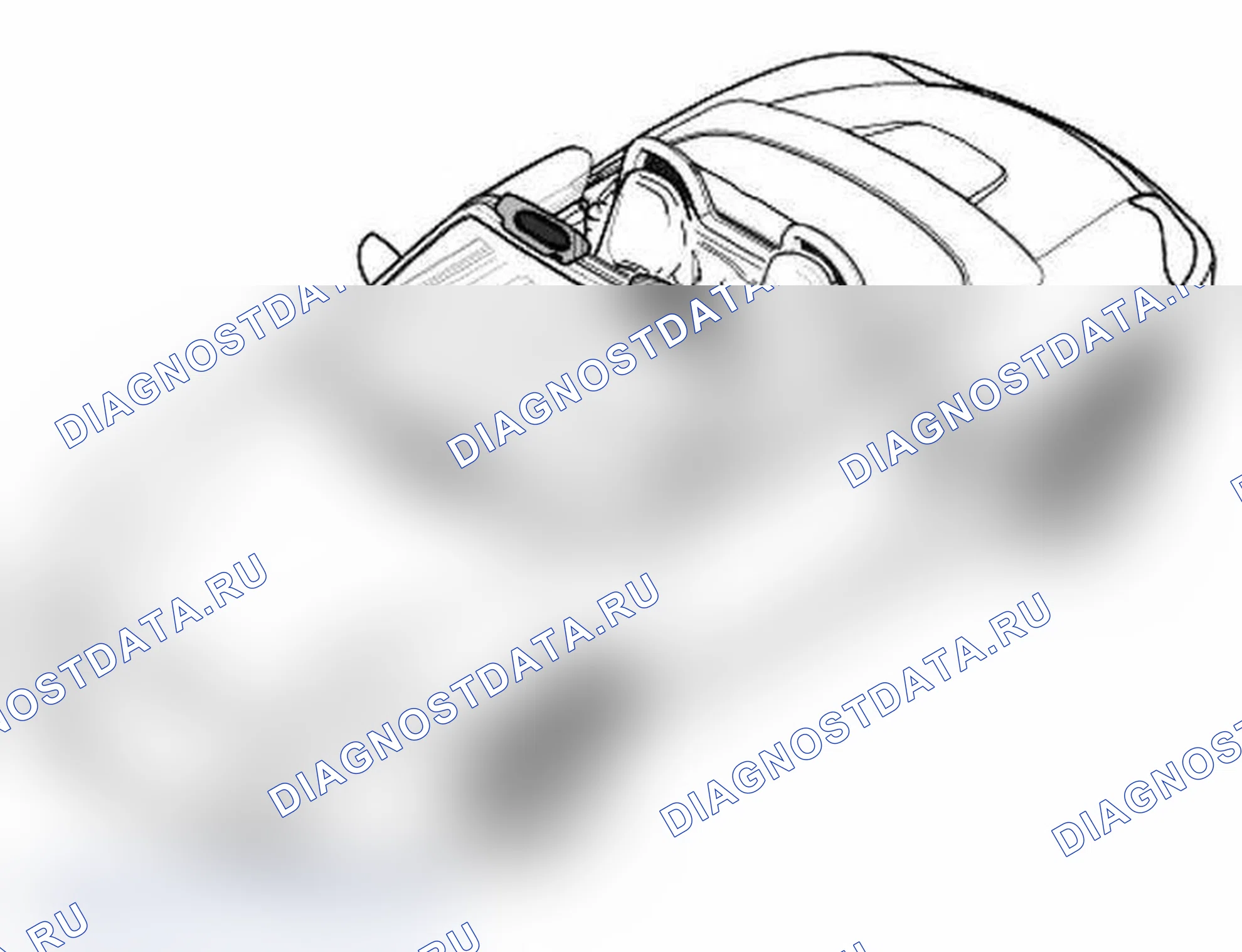 Рис. 46: Снятие и установка солнцезащитных козырьков. Porsche Boxster S 986
