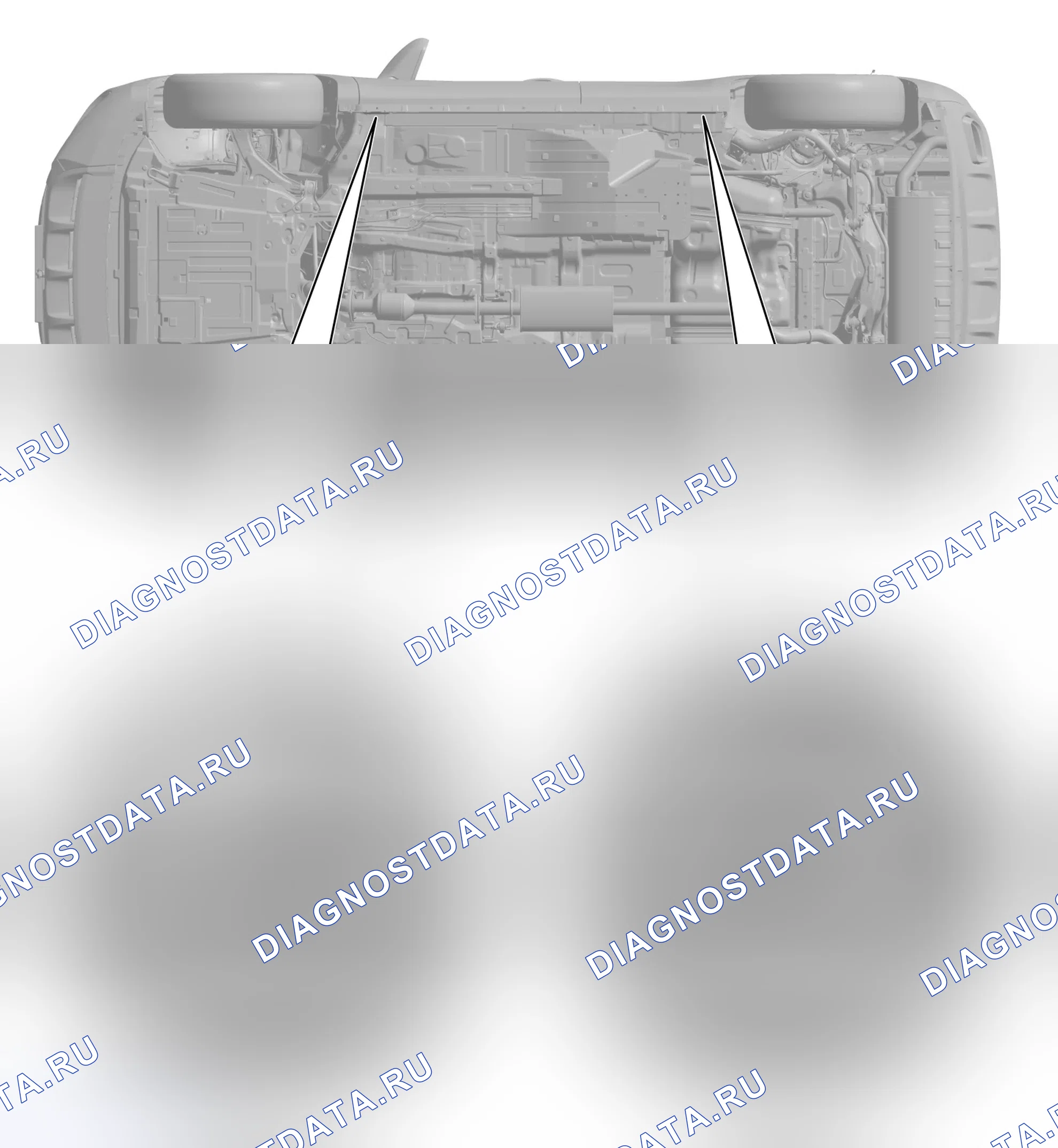Вывешивание и установка на опоры — Haval F7. Haval F7 I
