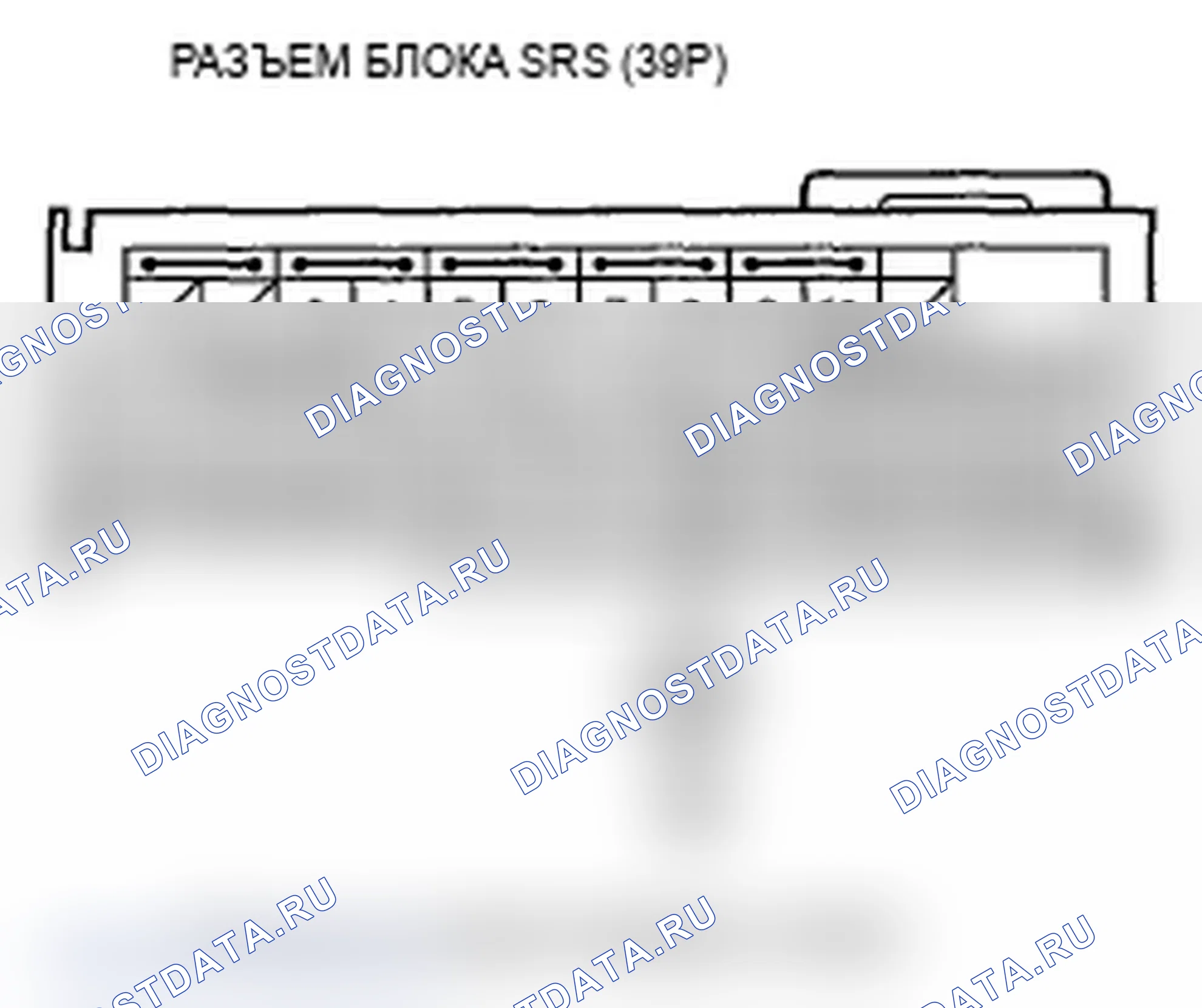 Рис. 171: расшифровка кода ошибки 92-1x («x» может быть от 0 до 9 или от A до F): короткое замыкание на мощность в отсечке подушки безопасности переднего пассажира I. Acura TL IV