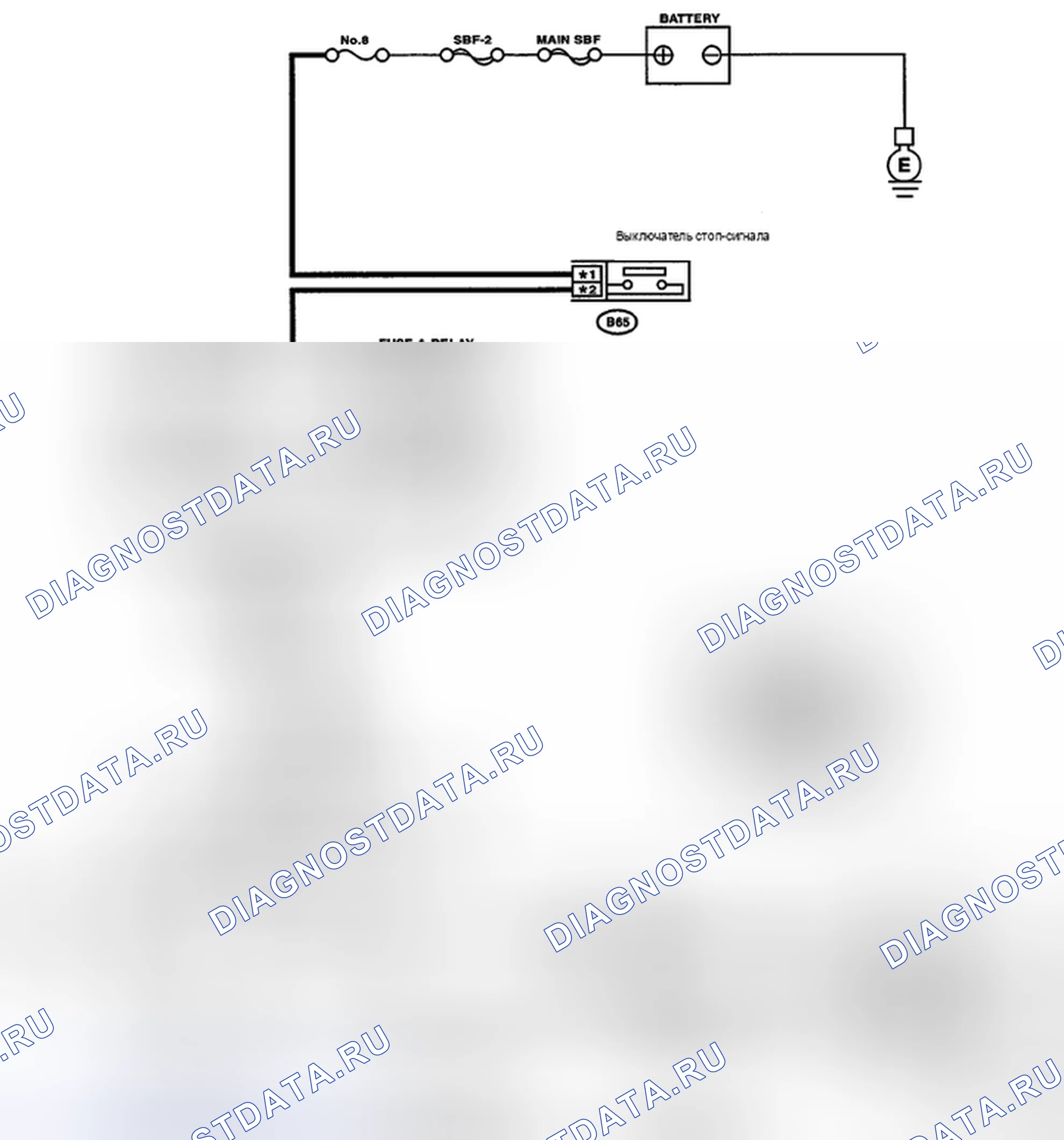 Рис. 35: электросхема. Subaru Impreza WRX GH