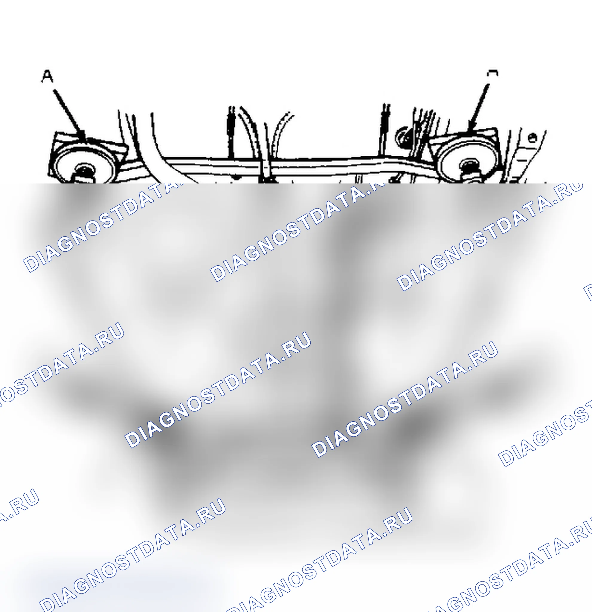 Рис. 7: Подъемные точки (Монако и Премьер) любезно предоставлены Chrysler Motors.. Dodge Dynasty I