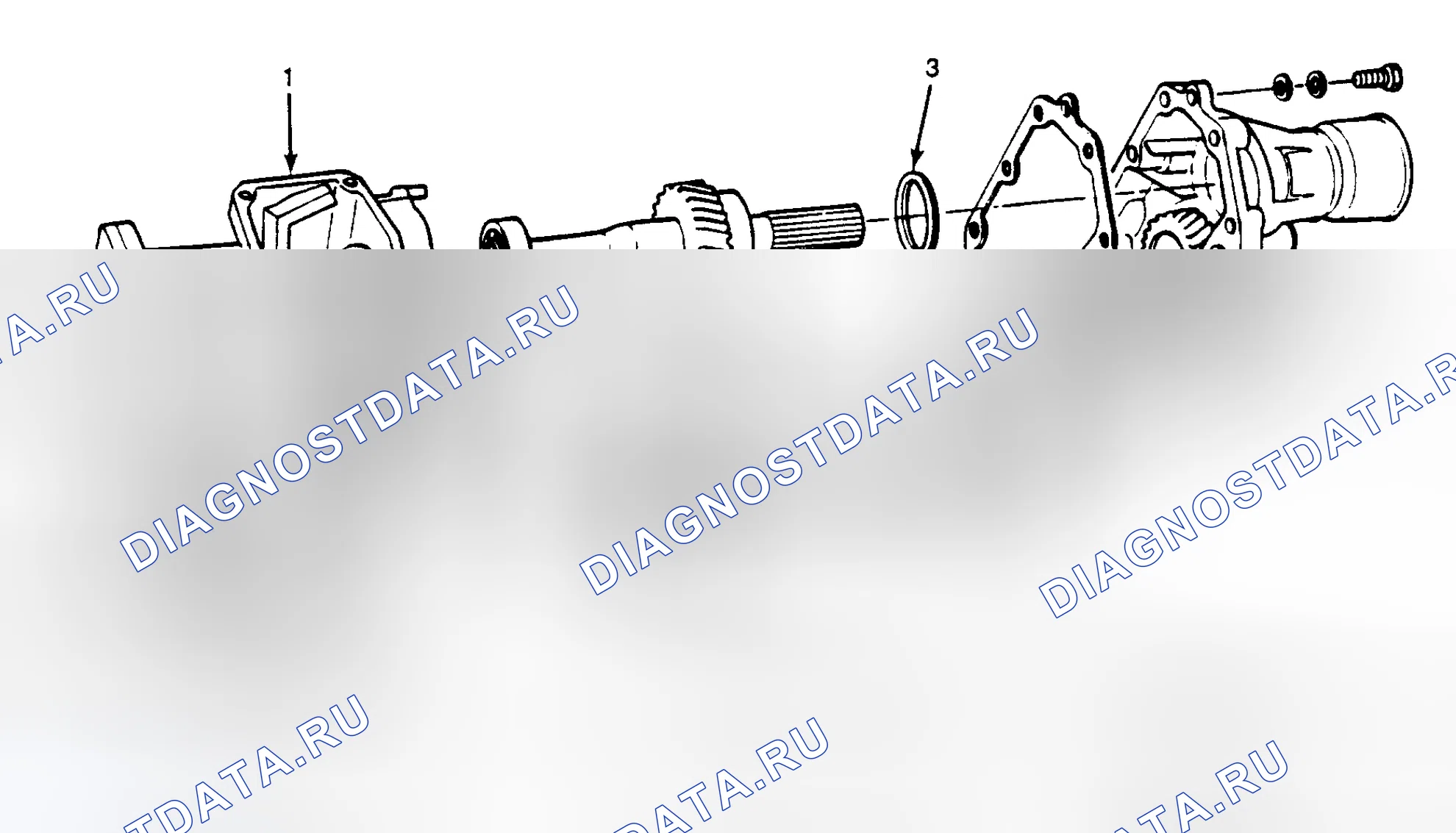 Рис. 18: Разборка. Subaru Legacy BC/BJ/BF