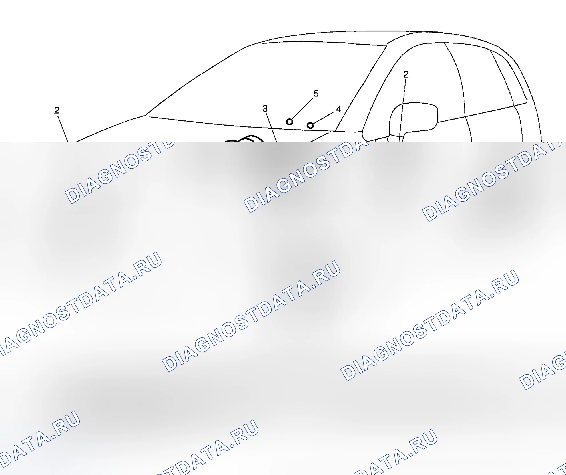 Рис. 9: Расположение компонентов ABS. Suzuki Aerio I