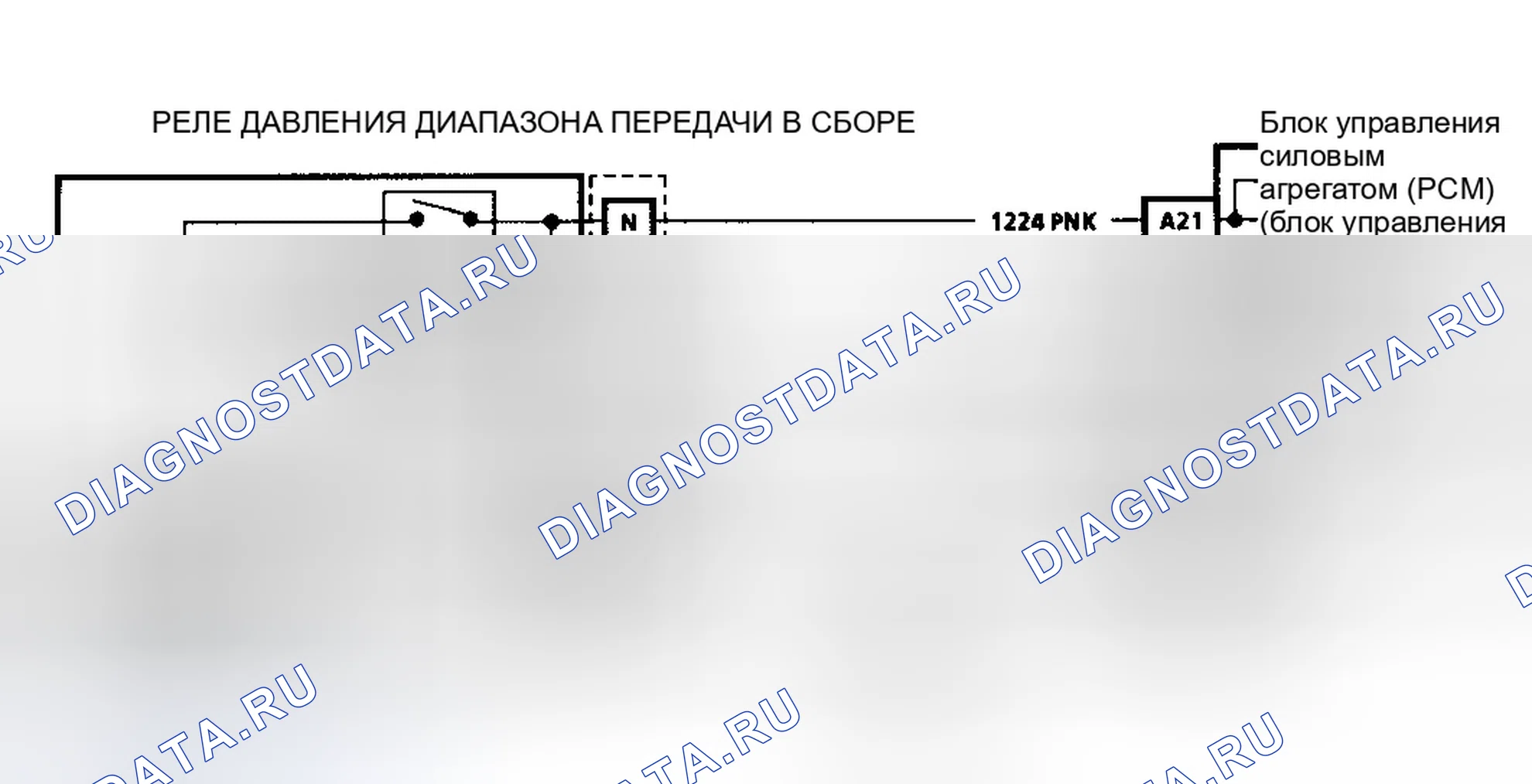 Рис. 221: Код 28, Принципиальная электрическая схема (корпус 3.4L F) Предоставлено General Motors Corp.. GMC Yukon I
