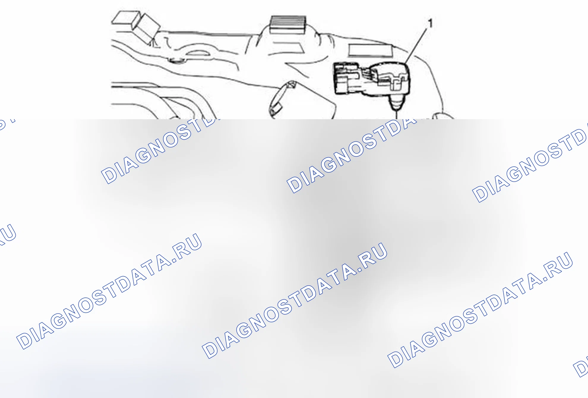 Рис. 5: Замена датчика давления топливного бака. Buick Encore I