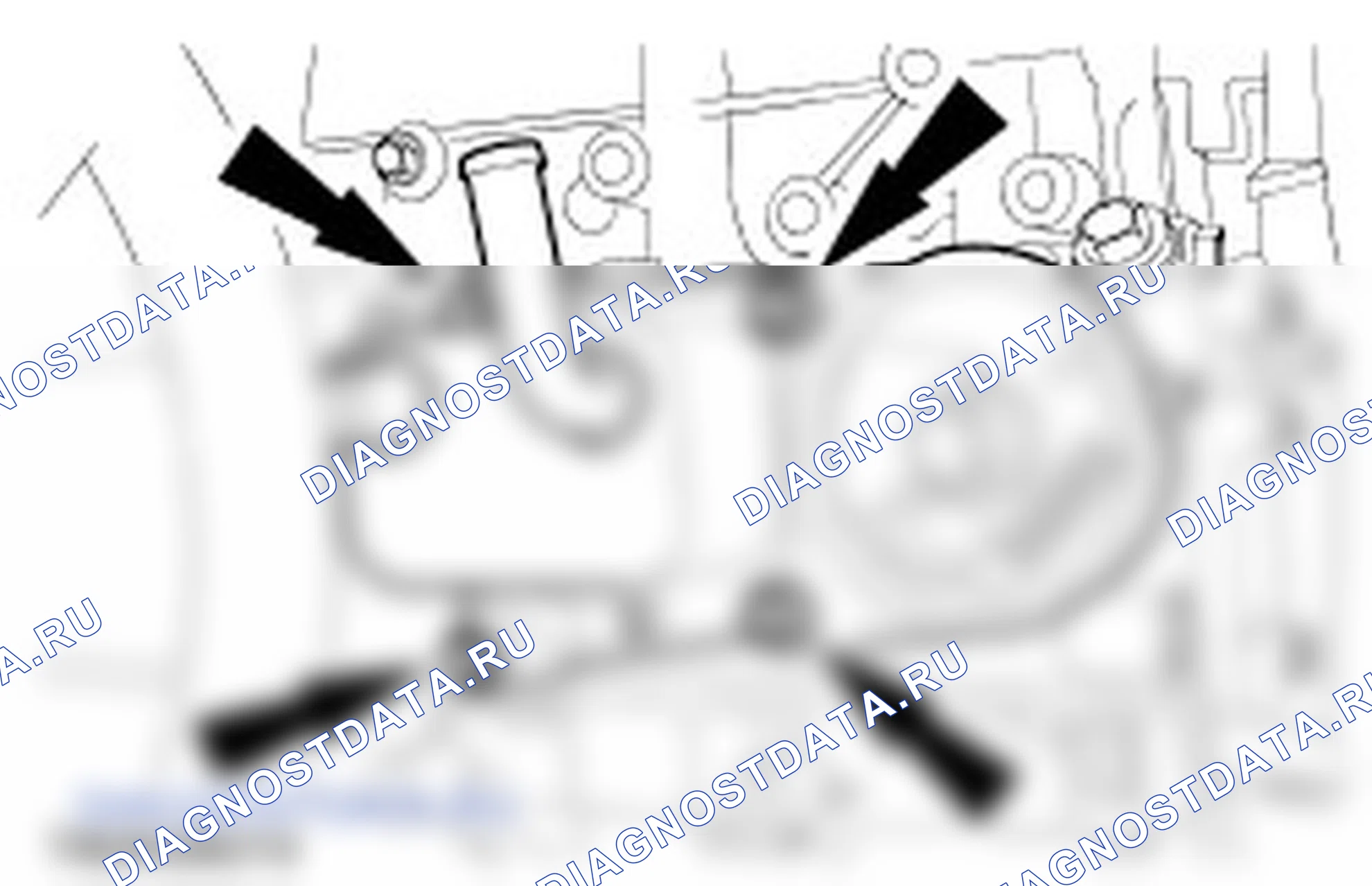 Разборка двигателя. Ford Transit Connect I
