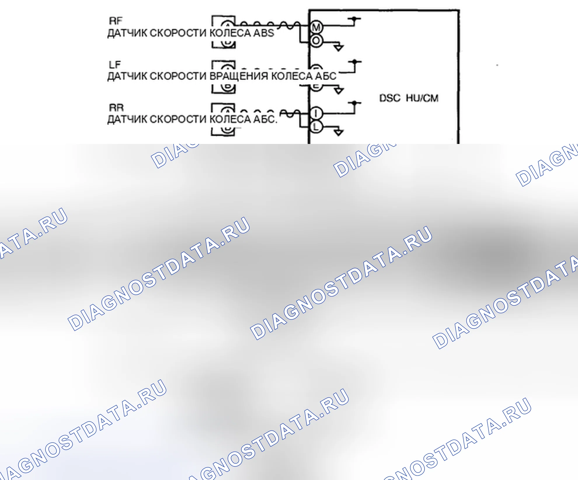 Рис. 7: расшифровка кода ошибки C1148, C1158, C1168, C1178. Mazda CX-7 I