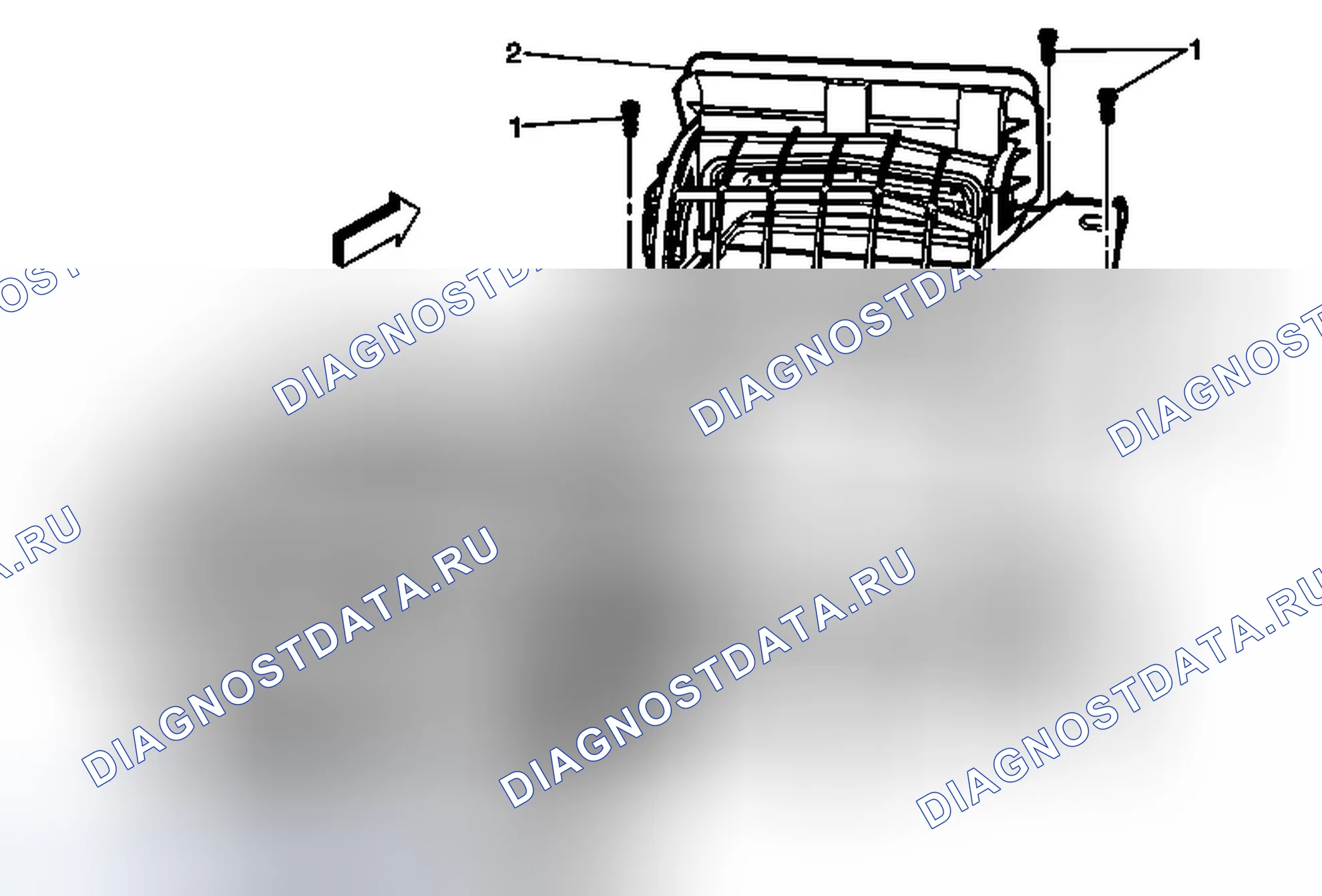 Рис. 14: Замена корпуса воздухозаборника. Chevrolet Equinox II