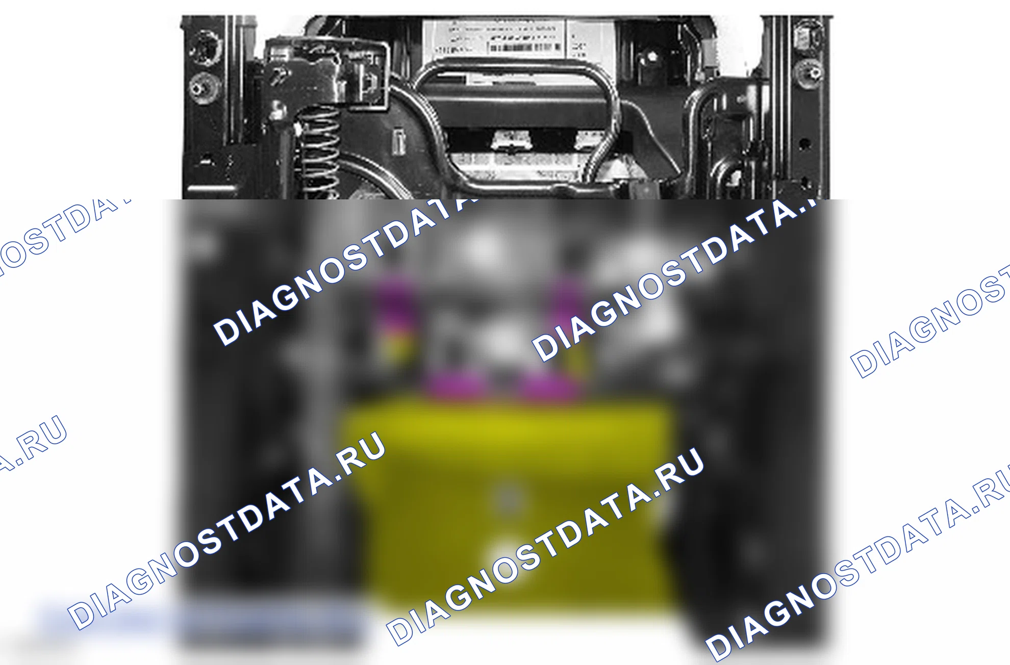 Как снять и установить чехол спинки сиденья второго ряда. Ford Galaxy III