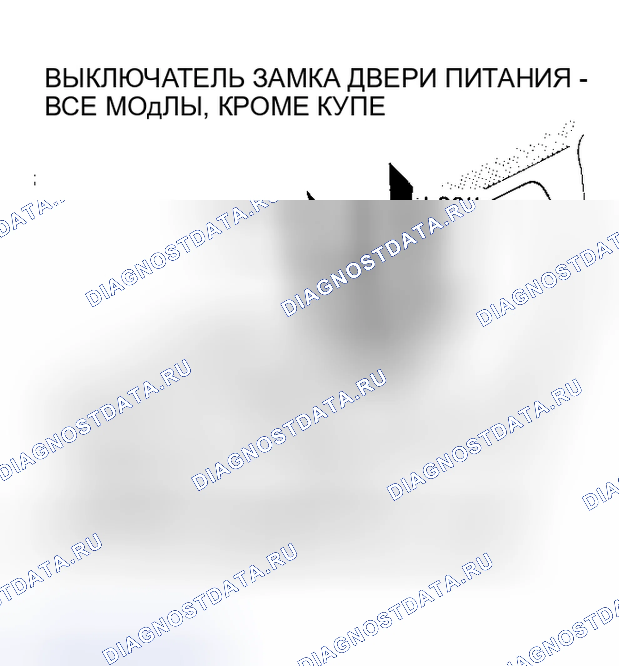 Рис. 1: СИЛОВЫЕ ДВЕРНЫЕ ЗАМКИ. Toyota Corolla VI