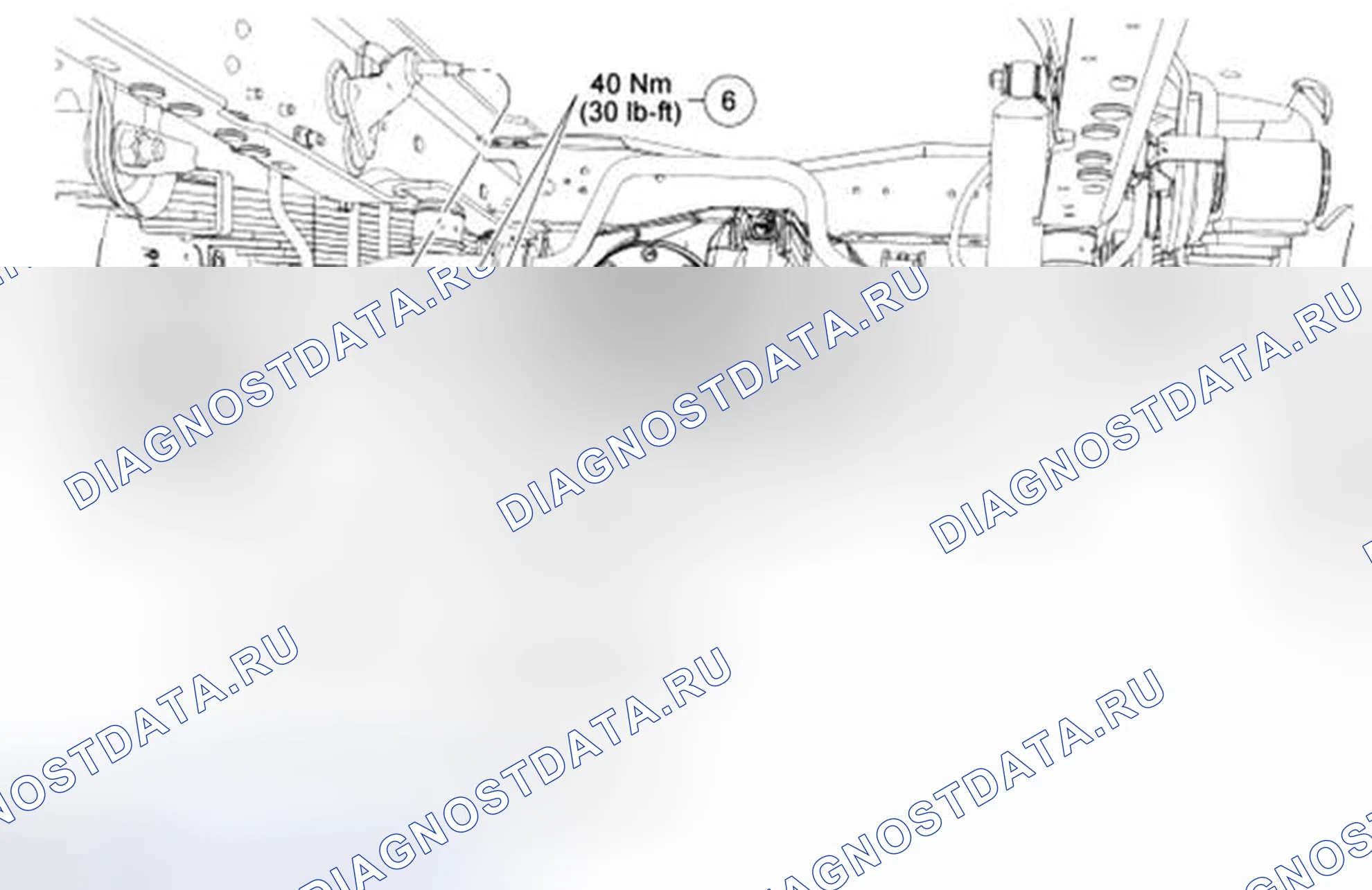 Рис. 7: Амортизатор. Ford Pickup F250 Super Duty II