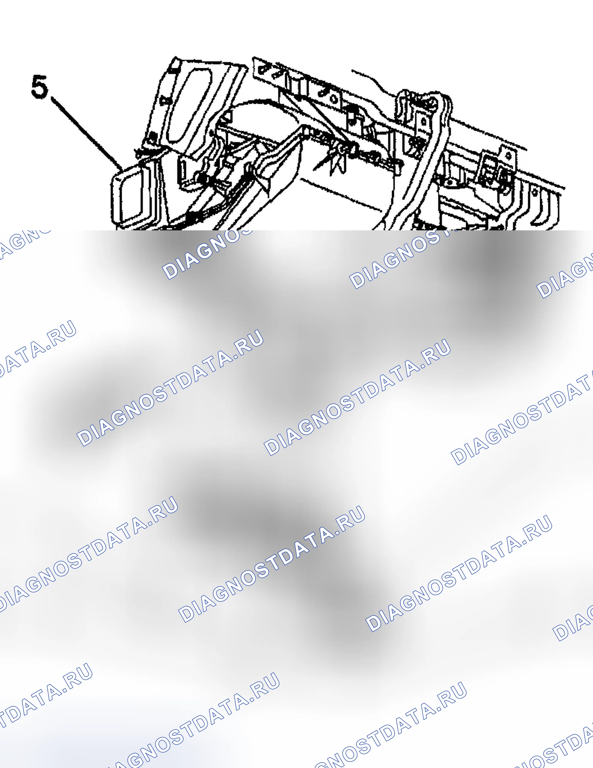 Рис. 135: Процедура установки. Chevrolet TrailBlazer I