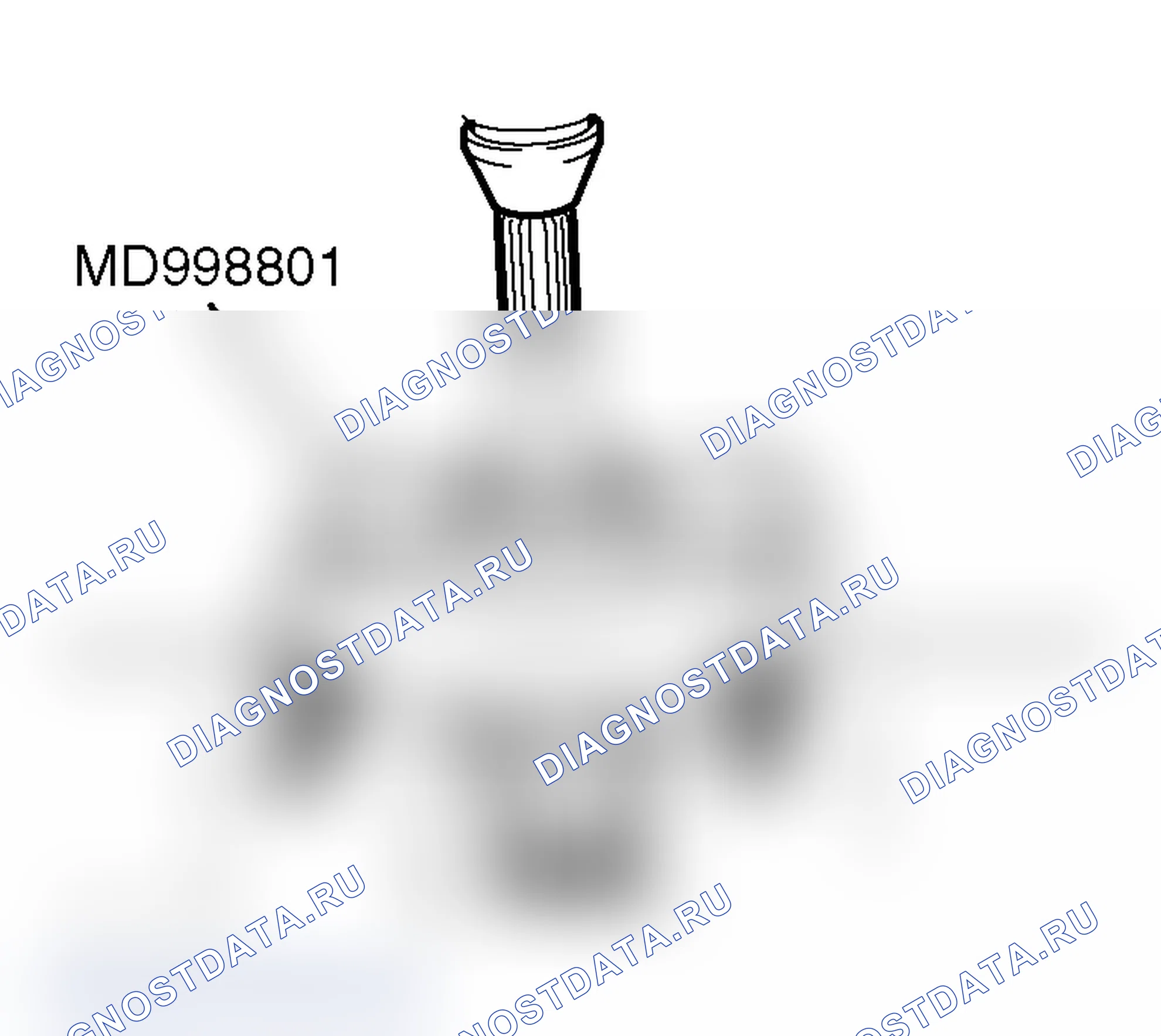 Рис. 526: <<E>> ДЕМОНТАЖ ШАРИКОПОДШИПНИКА. Mitsubishi Lancer Ralliart IX рестайлинг