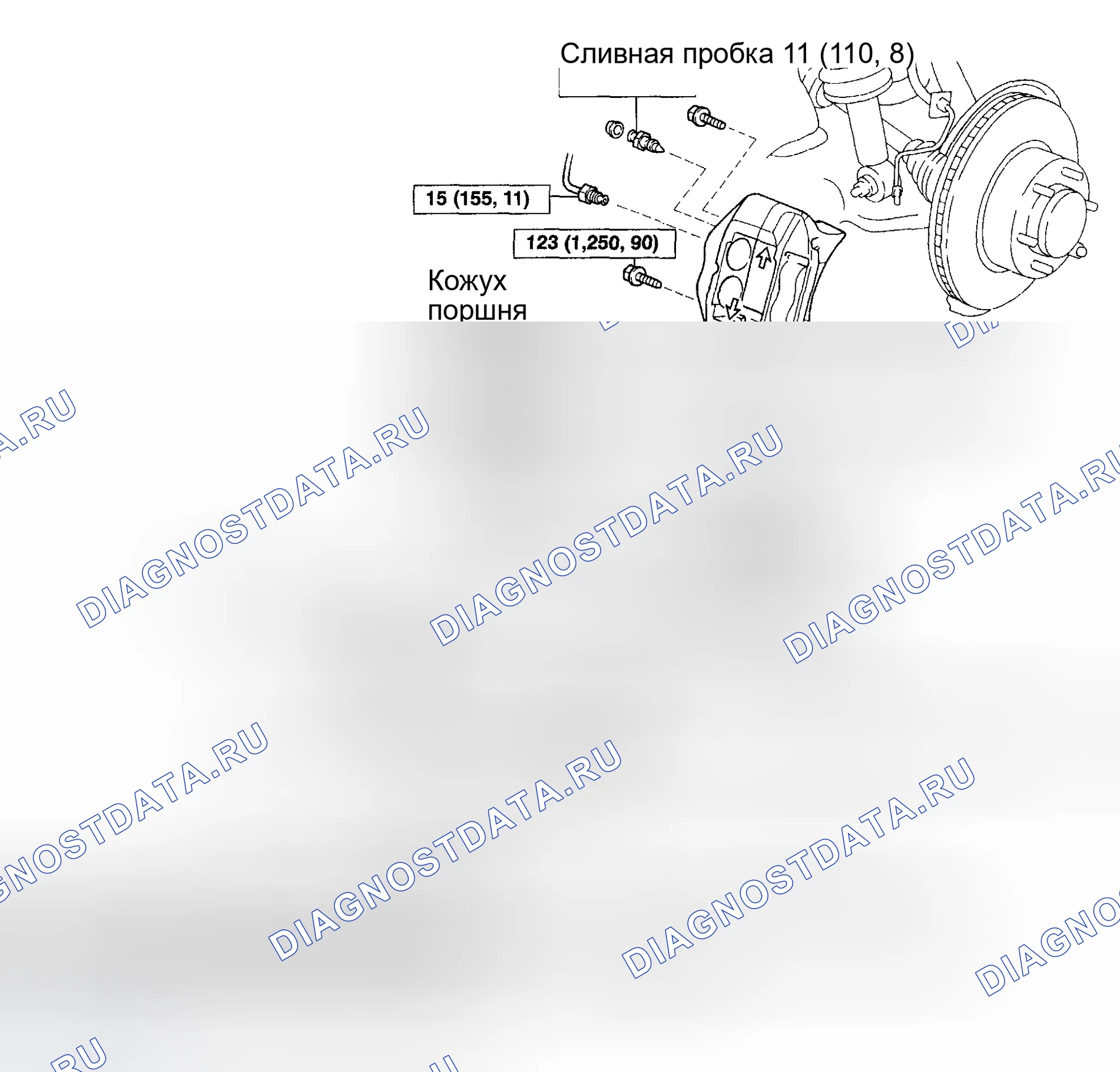Рис. 14: КОМПОНЕНТЫ. Toyota Sequoia I рестайлинг