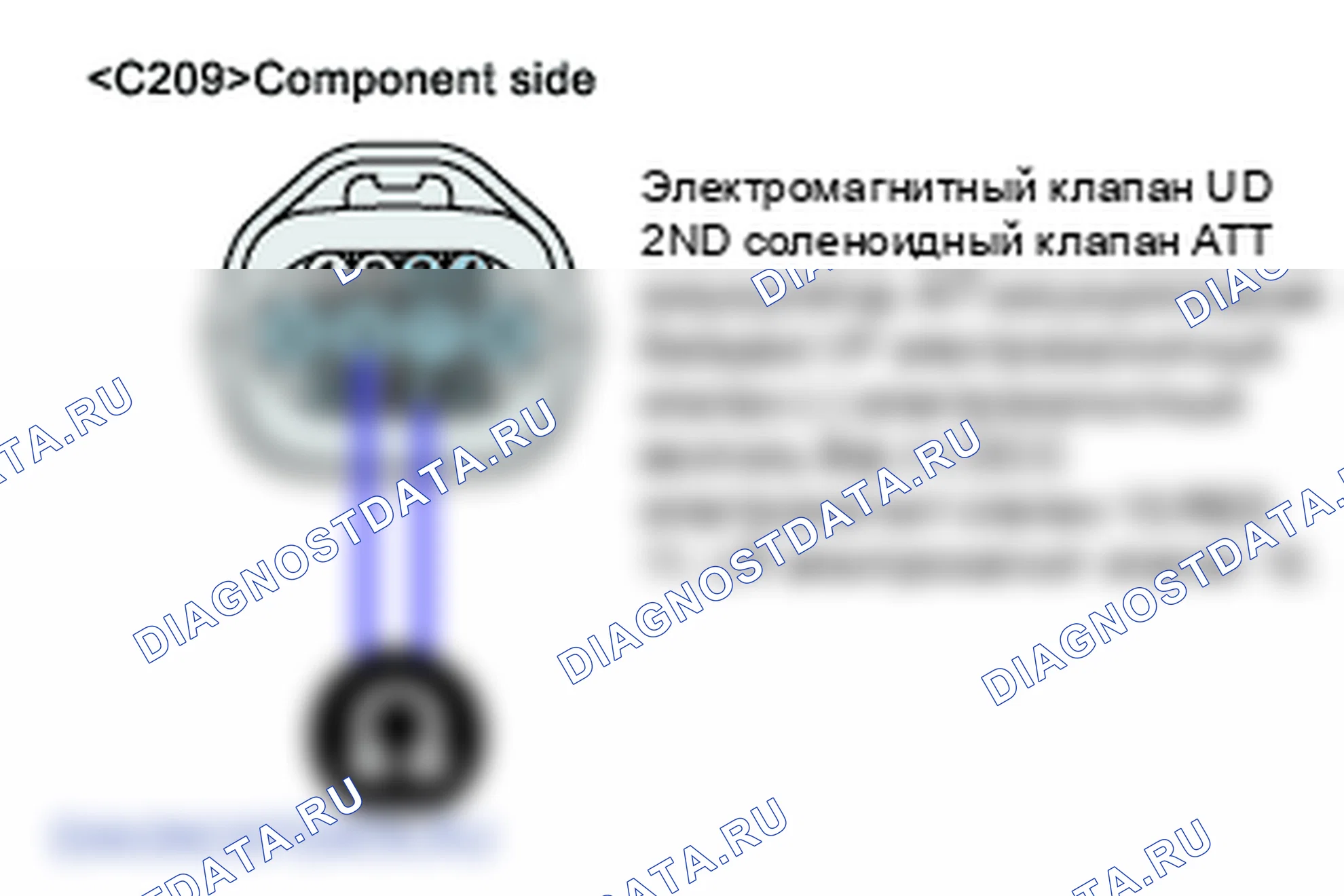 P0750: Цепь электромагнитного клапана низкого и обратного направления - обрыв или короткое замыкание (GND). Hyundai Santa Fe CM