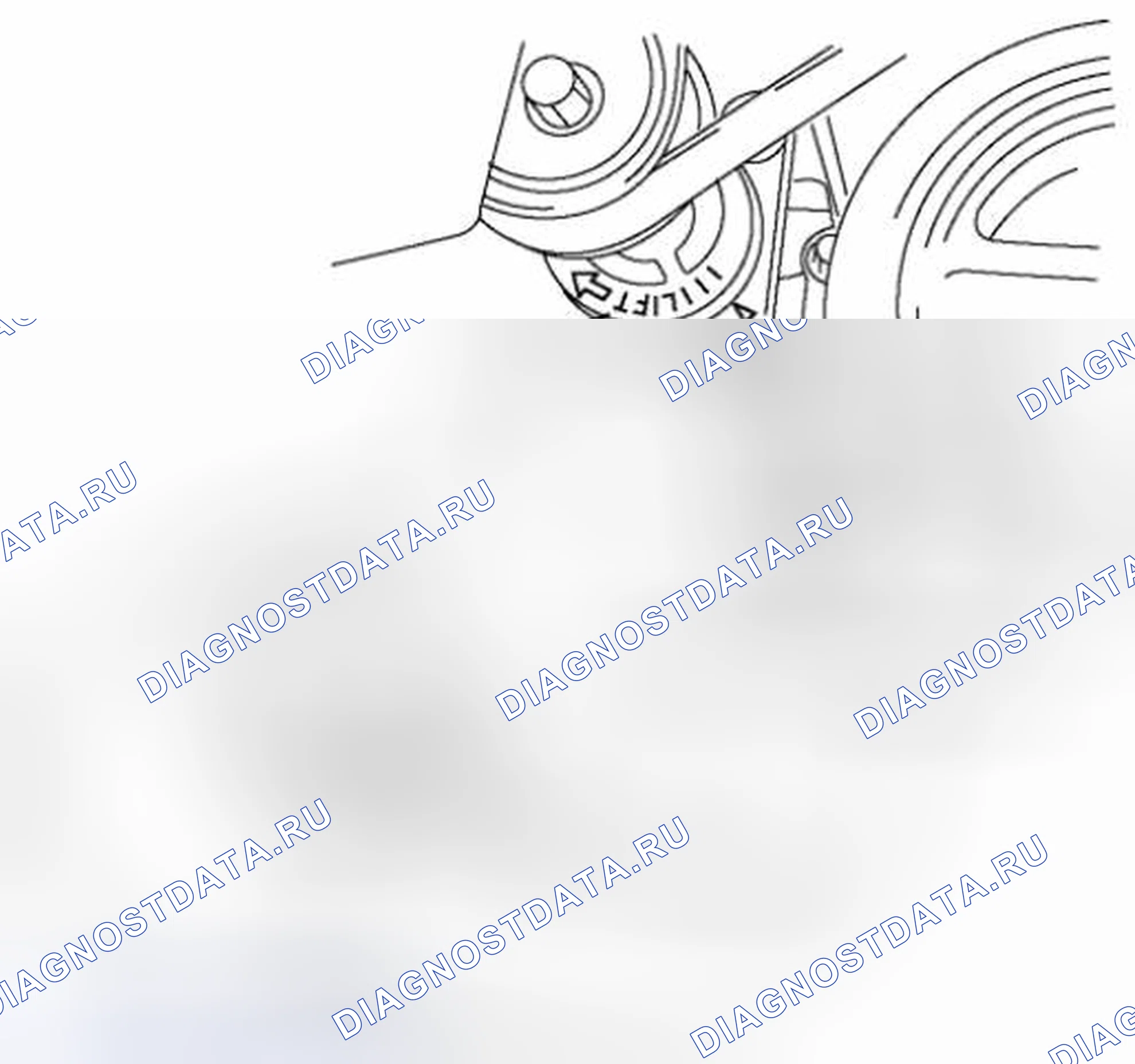 Рис. 3: ПРОВЕРКА ПРИВОДНОГО РЕМНЯ [Mzr 2.5]. Honda Civic IX рестайлинг