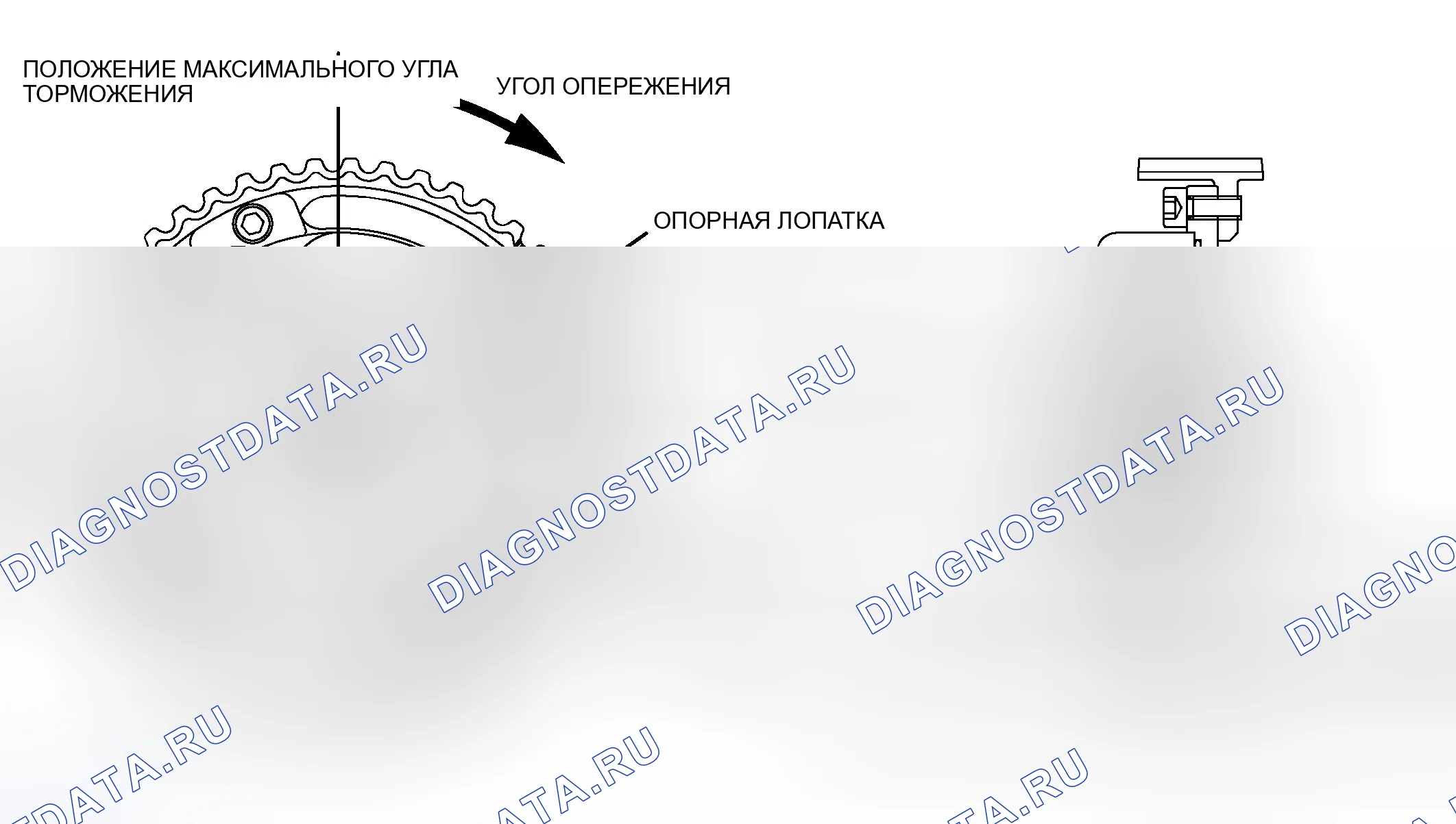 Рис. 879: ЗВЕЗДОЧКА ПЕРЕМЕННОГО ГАЗОРАСПРЕДЕЛЕНИЯ (V.V.T.). Mitsubishi Lancer Evolution IX