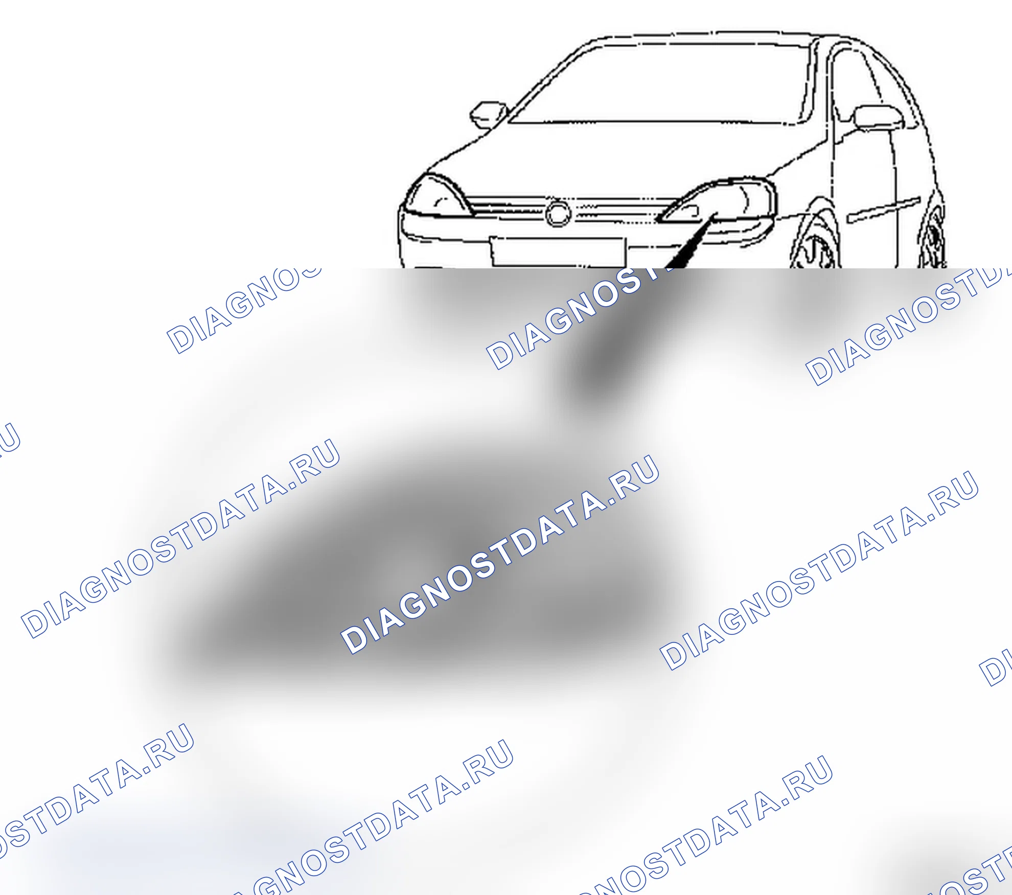 Ксеноновые фары. Opel Corsa C