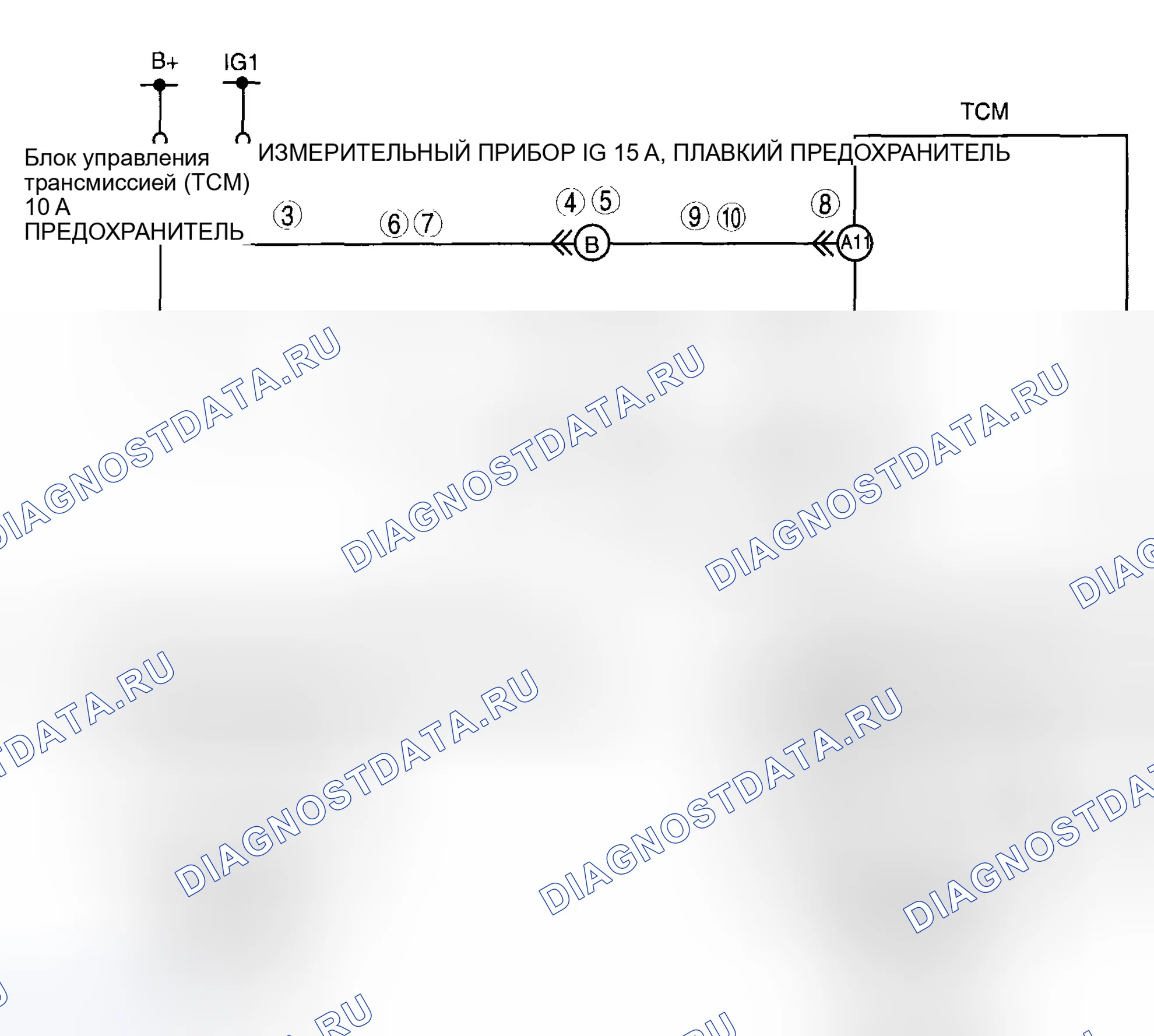 Рис. 995: расшифровка кода ошибки P0882 [хтагх1] AW6A-EL. Mazda 6 GH рестайлинг