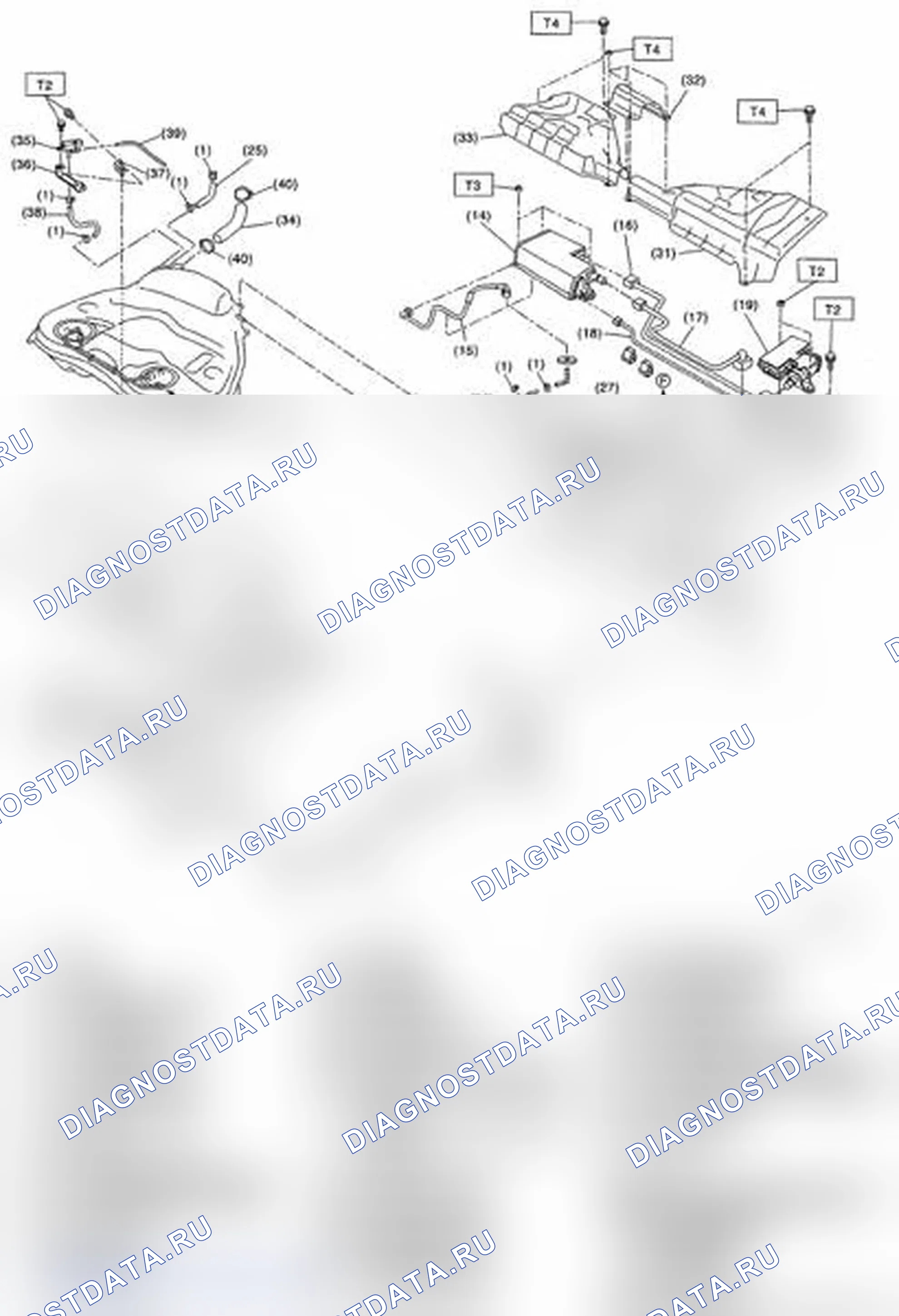 Рис. 62: ТОПЛИВОПРОВОД. Subaru Impreza WRX GH