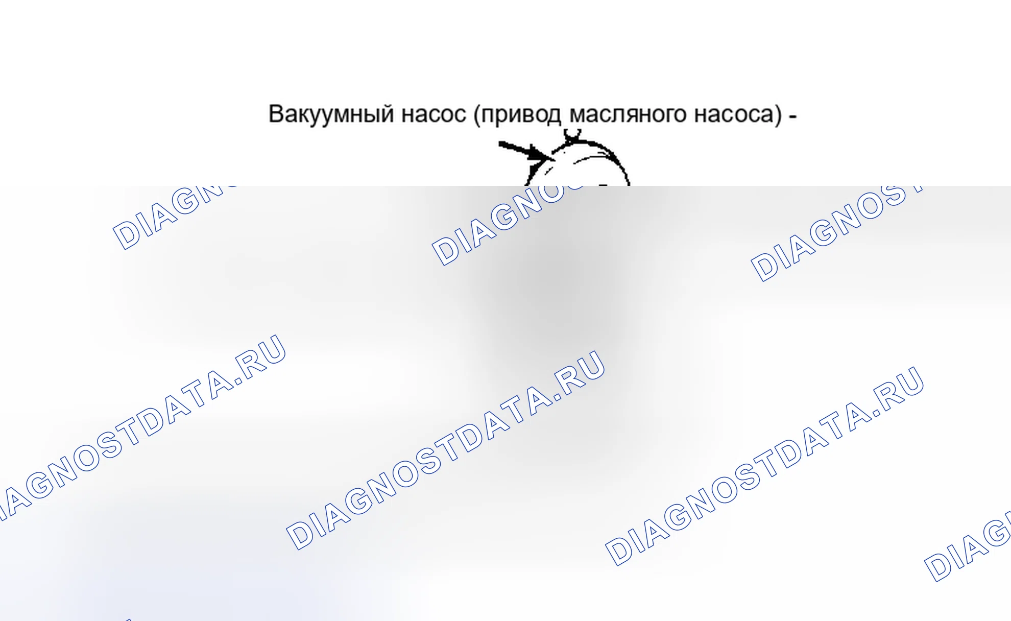 Рис. 3: Монтаж насоса с зубчатым приводом Никогда не работайте с двигателем без установленного насоса.. Pontiac Sunbird II