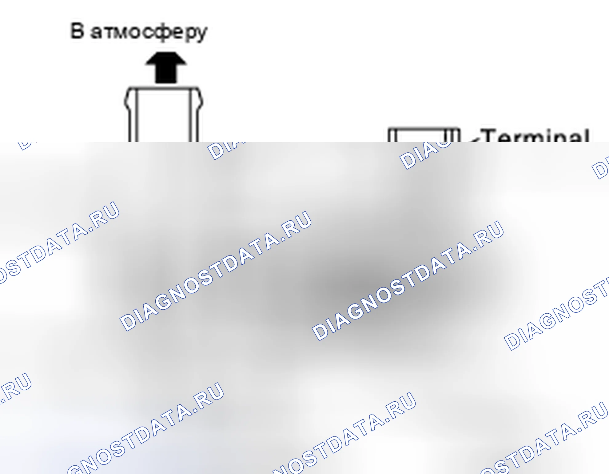 Рис. 97: Клапан управления вентиляцией канистры EVAP. Nissan Rogue II