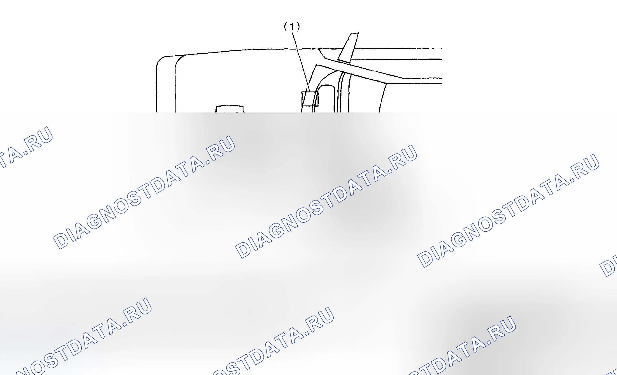 Рис. 670: Определение местоположения модулей управления (1 из 2). Subaru Impreza GD/GC/GG