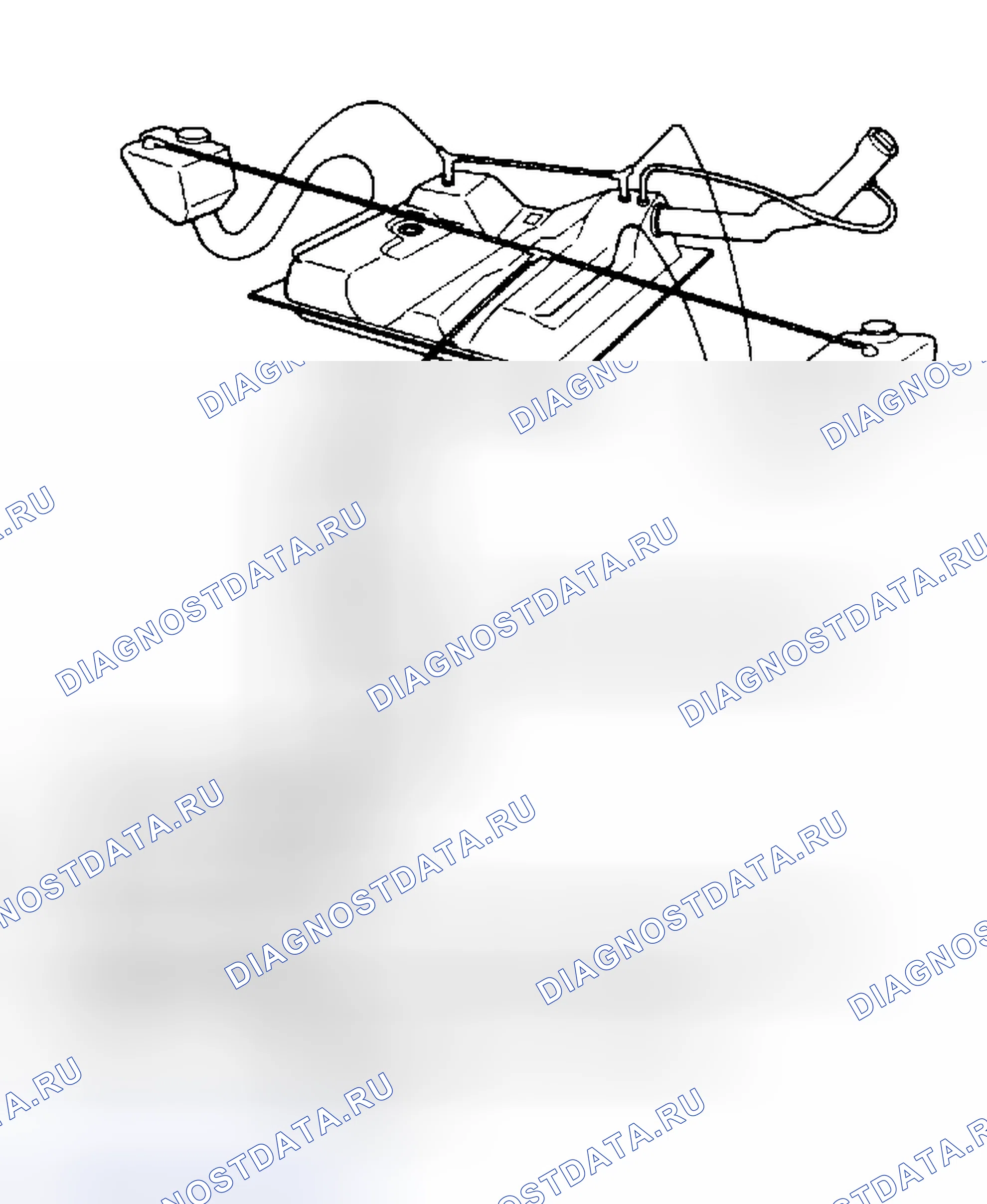 Рис. 4: РЕЦИРКУЛЯЦИЯ ОТРАБОТАВШИХ ГАЗОВ. Volkswagen Fox G1