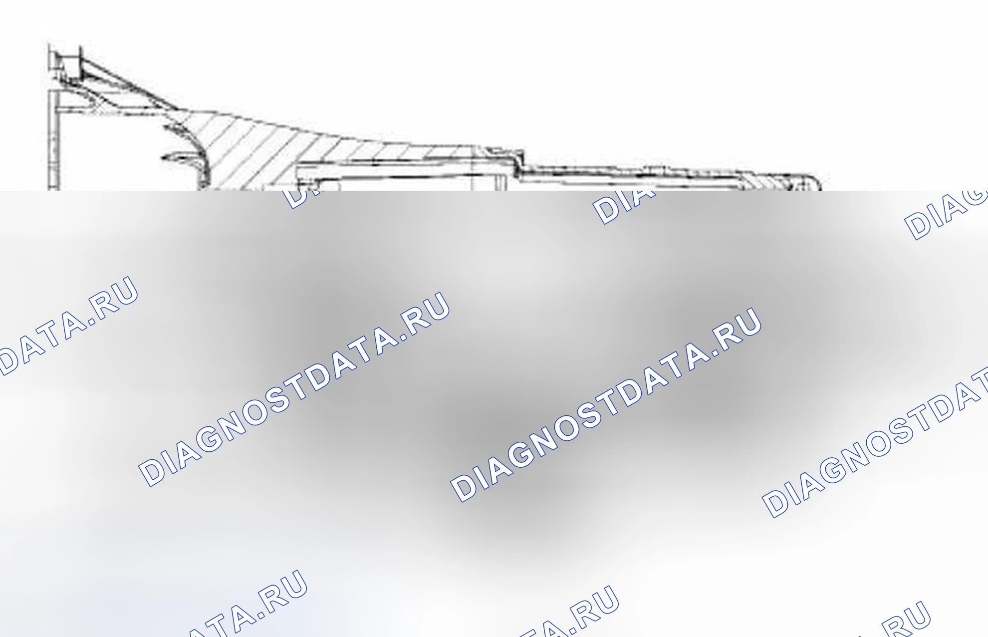 Рис. 359: Поток мощности на 1-й передаче. BMW Z4 E85/E86